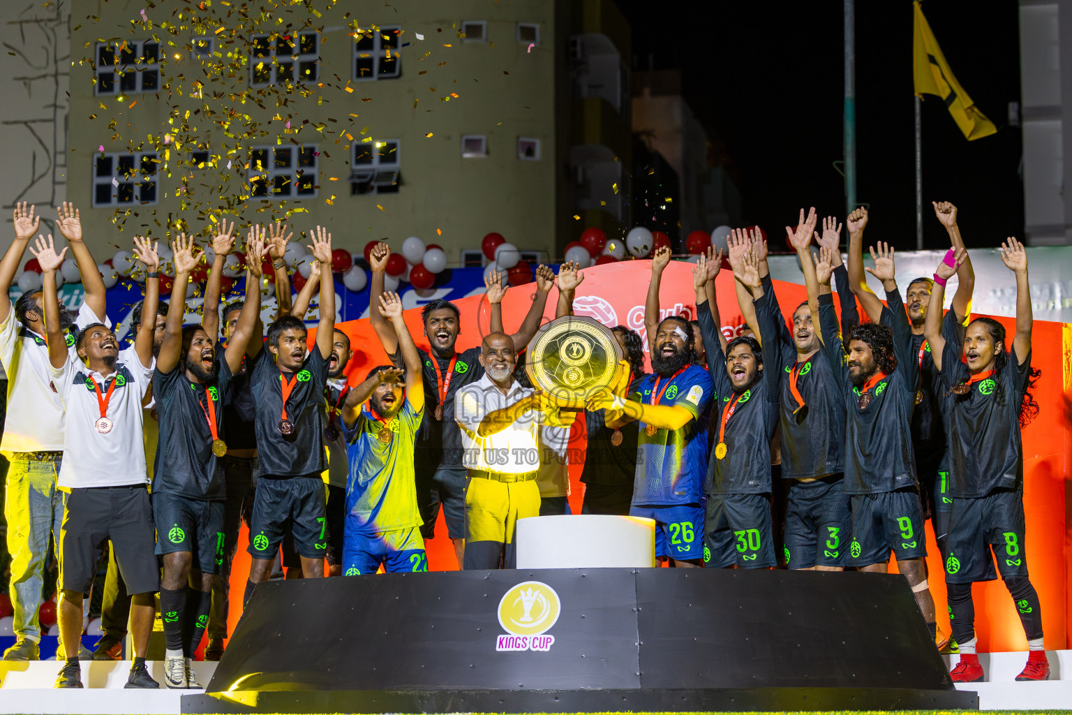 Road Recreation Club vs Club Combination SC Eydhafushi in Kings Cup Final of Club Maldives 2025 was held in Rehendhi Futsal Ground, Hulhumale', Maldives on Tuesday, 9th September 2025. Photos: Ismail Thoriq / images.mv
