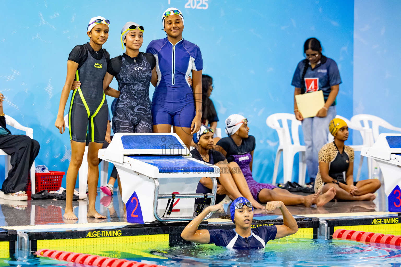 Day 6 of BML 21st Interschool Swimming Competition 2025 was held in Hulhumale' Swimming Pool, Hulhumale', Maldives on Thursday, 16th October 2025.
Photos: Hassan Simah / images.mv