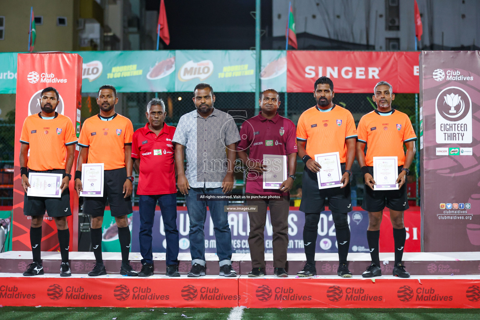 Police Club vs Fenaka in Final of Eighteen Thirty 2023 held in Hulhumale, Maldives, on Tuesday, 22nd August 2023. Photos: Nausham Waheed / images.mv