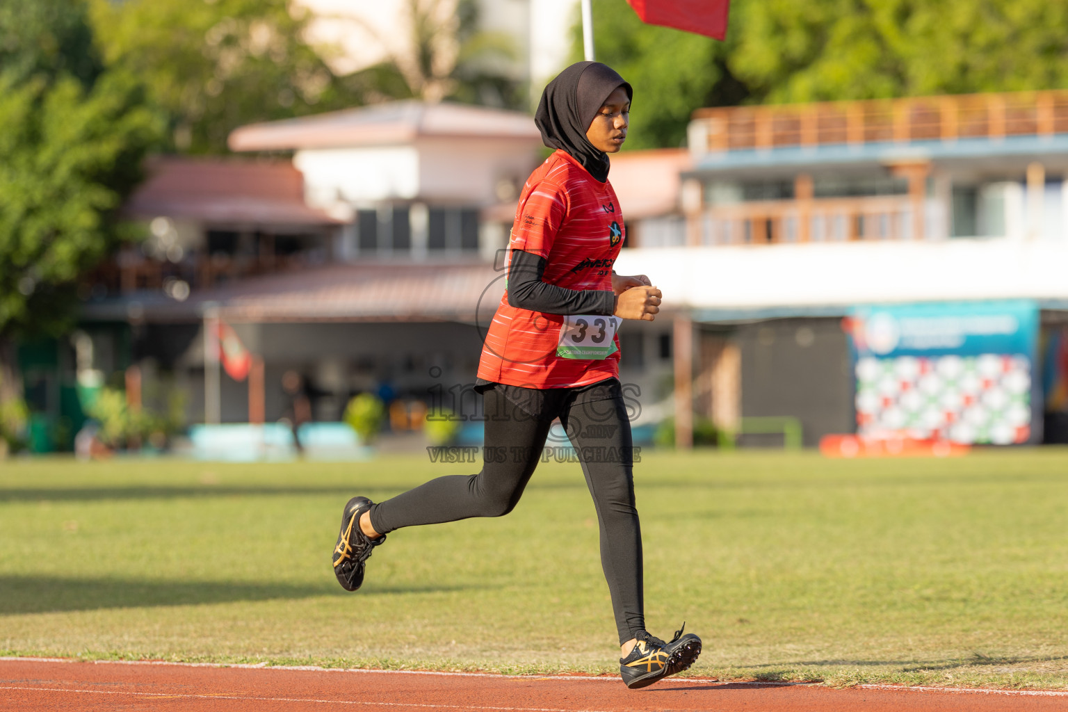 Day 2 of National Athletics Championship 2025 was held at Ekuveni Running Ground in Male', Maldives on Friday, 15th August 2025. Photos: Hasni / images.mv