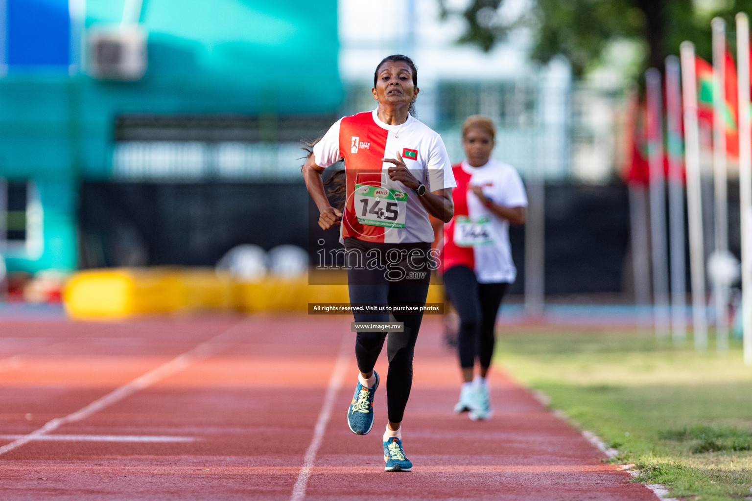 Day 1 of National Athletics Championship 2023 was held in Ekuveni Track at Male', Maldives on Thursday 23rd November 2023. Photos: Nausham Waheed / images.mv