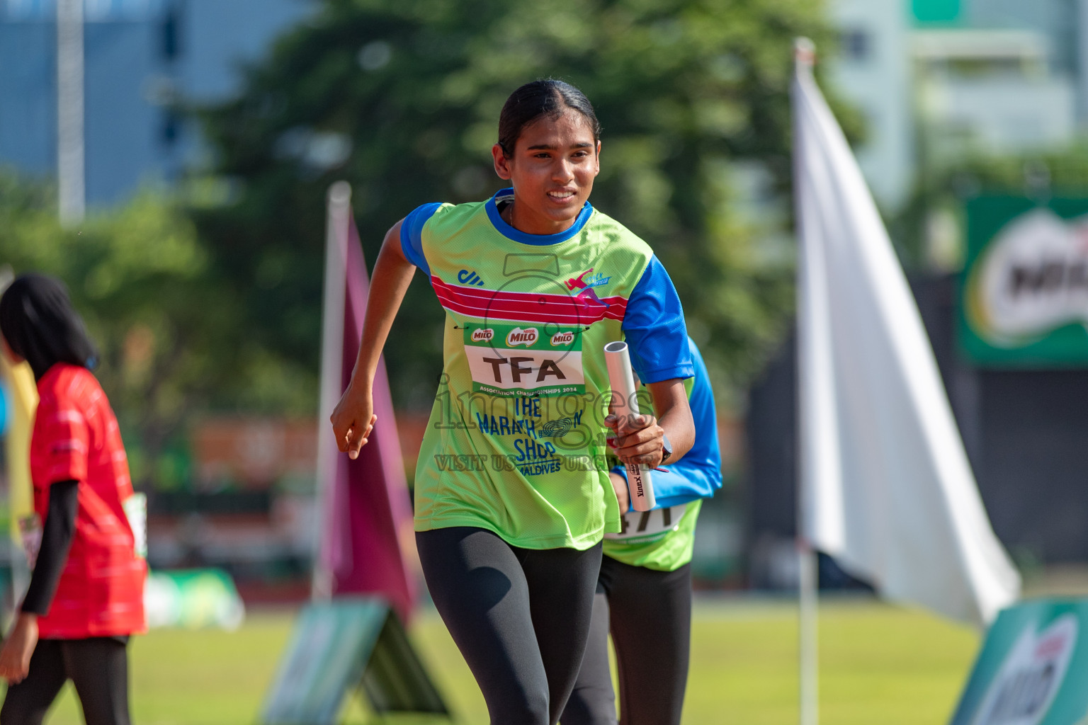 Day 4 of MILO Athletics Association Championship was held on Friday, 8th March 2024 in Male', Maldives. Photos: Hasna Hussain