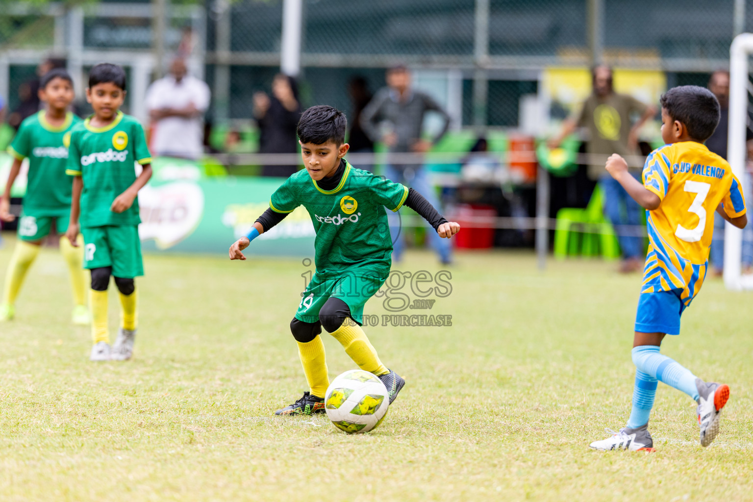 Day 1 of MILO SVAM Juniors 2025 (U-8) was held at Henveiru Stadium in Male', Maldives on Thursday, 26th June 2025. 
Photos: Hassan Simah / images.mv
