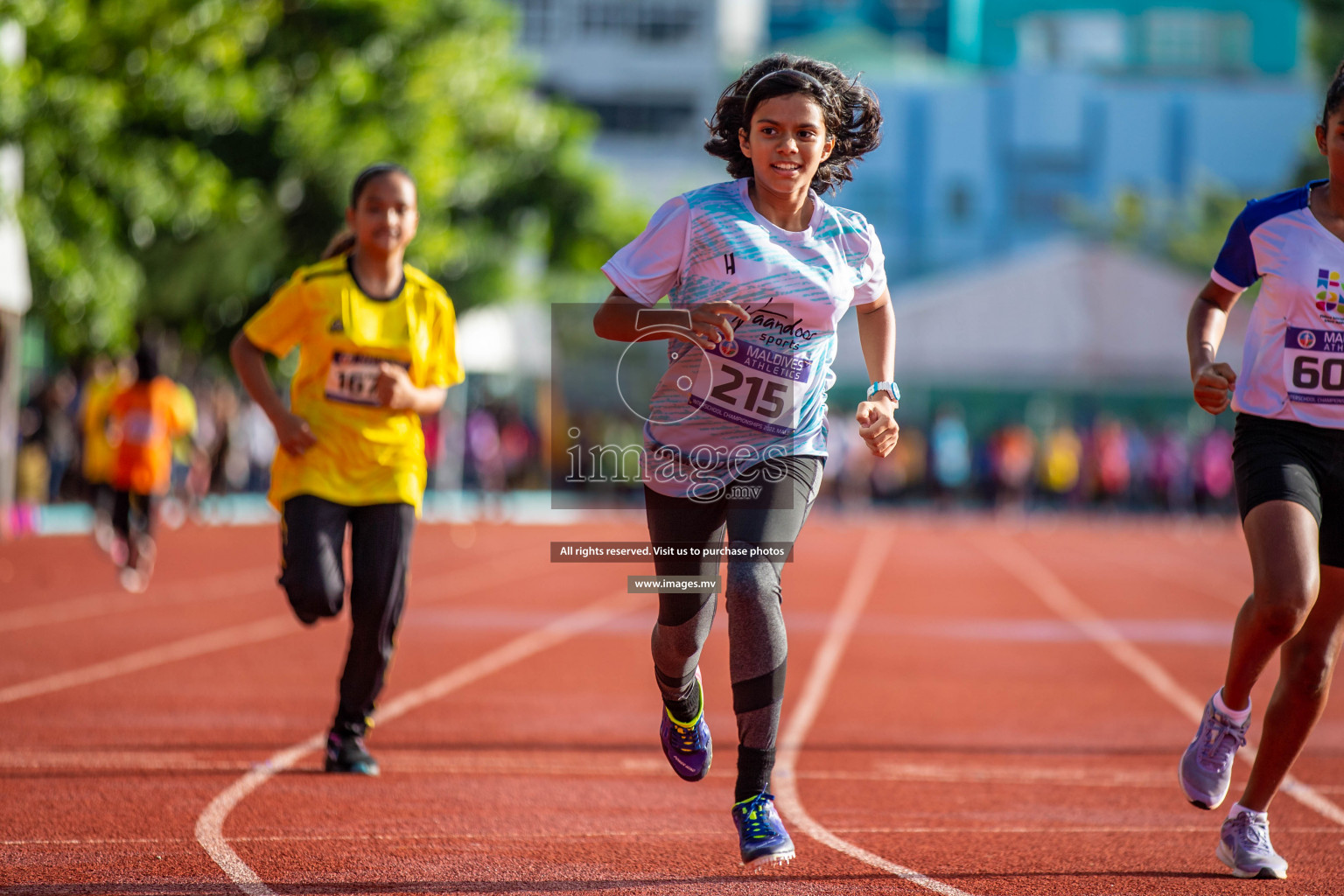 Day 1 of Inter-School Athletics Championship held in Male', Maldives on 22nd May 2022. Photos by: Maanish / images.mv