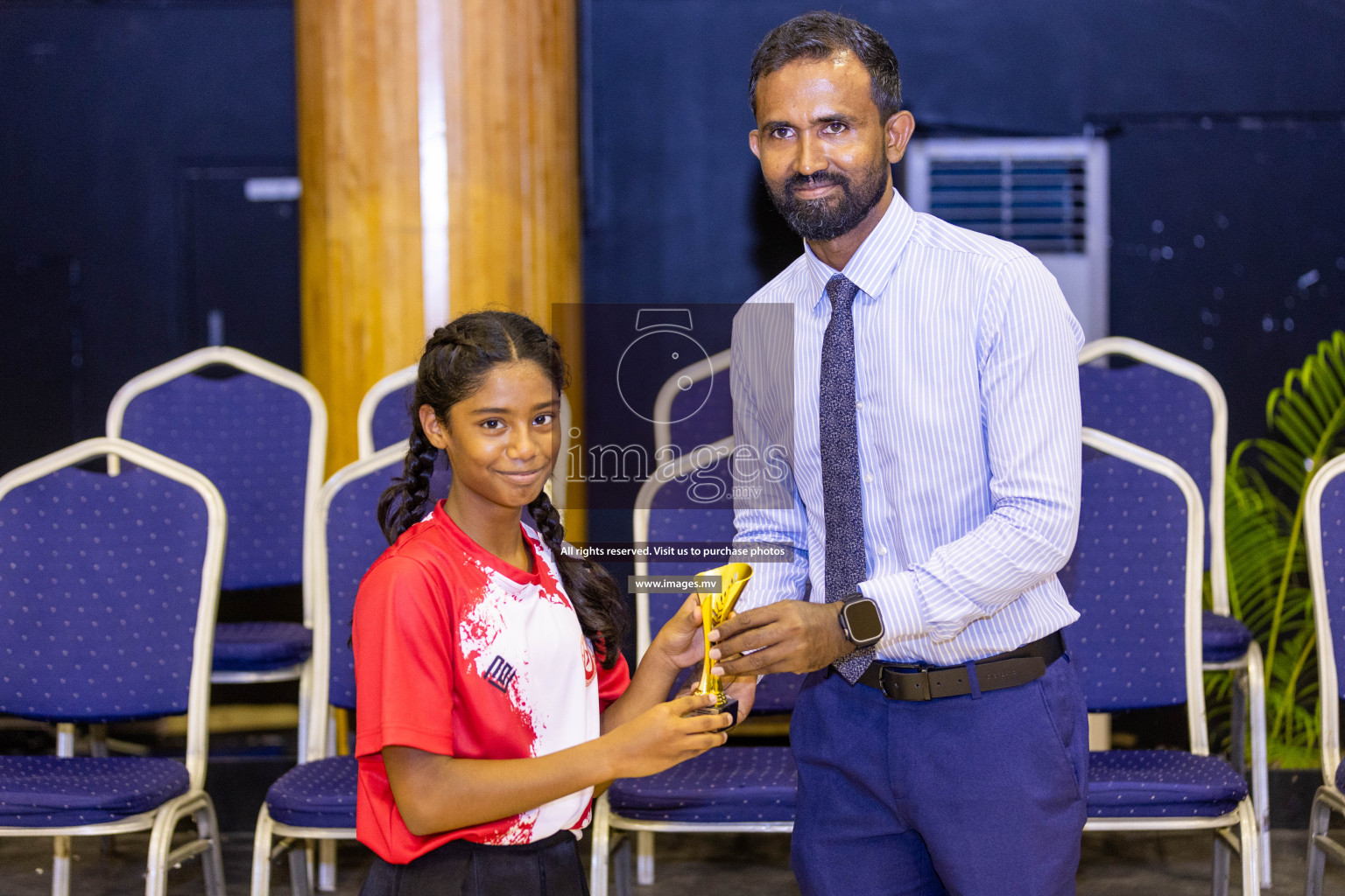 Day5 of 24th Interschool Netball Tournament 2023 was held in Social Center, Male', Maldives on 31st October 2023. Photos: Nausham Waheed / images.mv