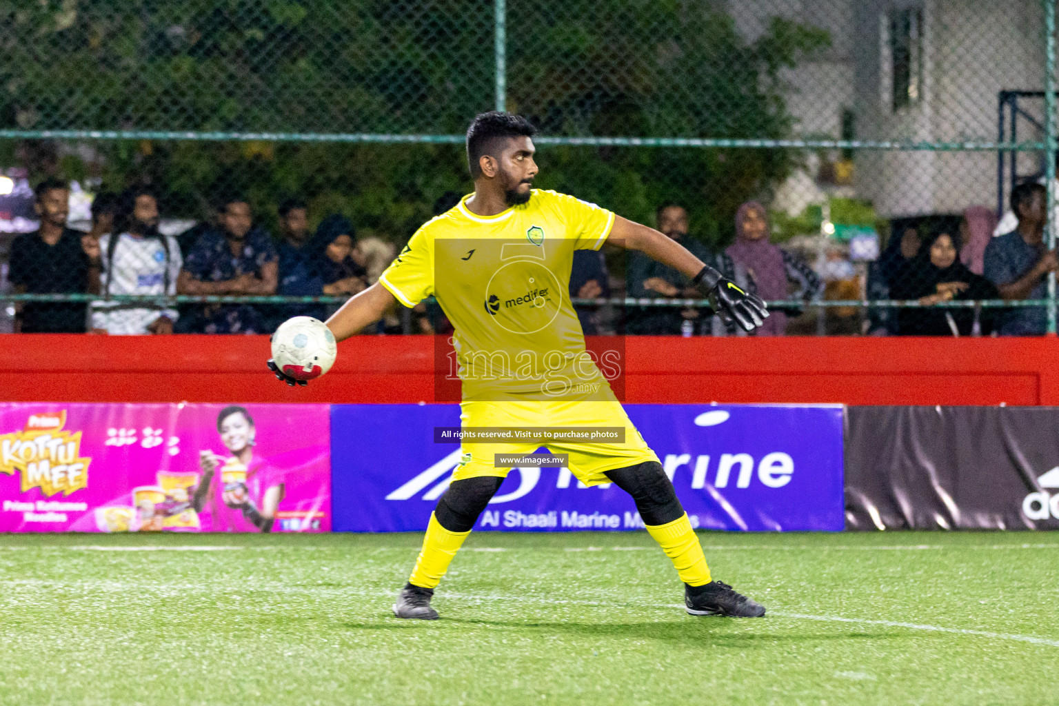 HA. Filladhoo vs HA. Thakandhoo in Day 6 of Golden Futsal Challenge 2023 on 10 February 2023 in Hulhumale, Male, Maldives