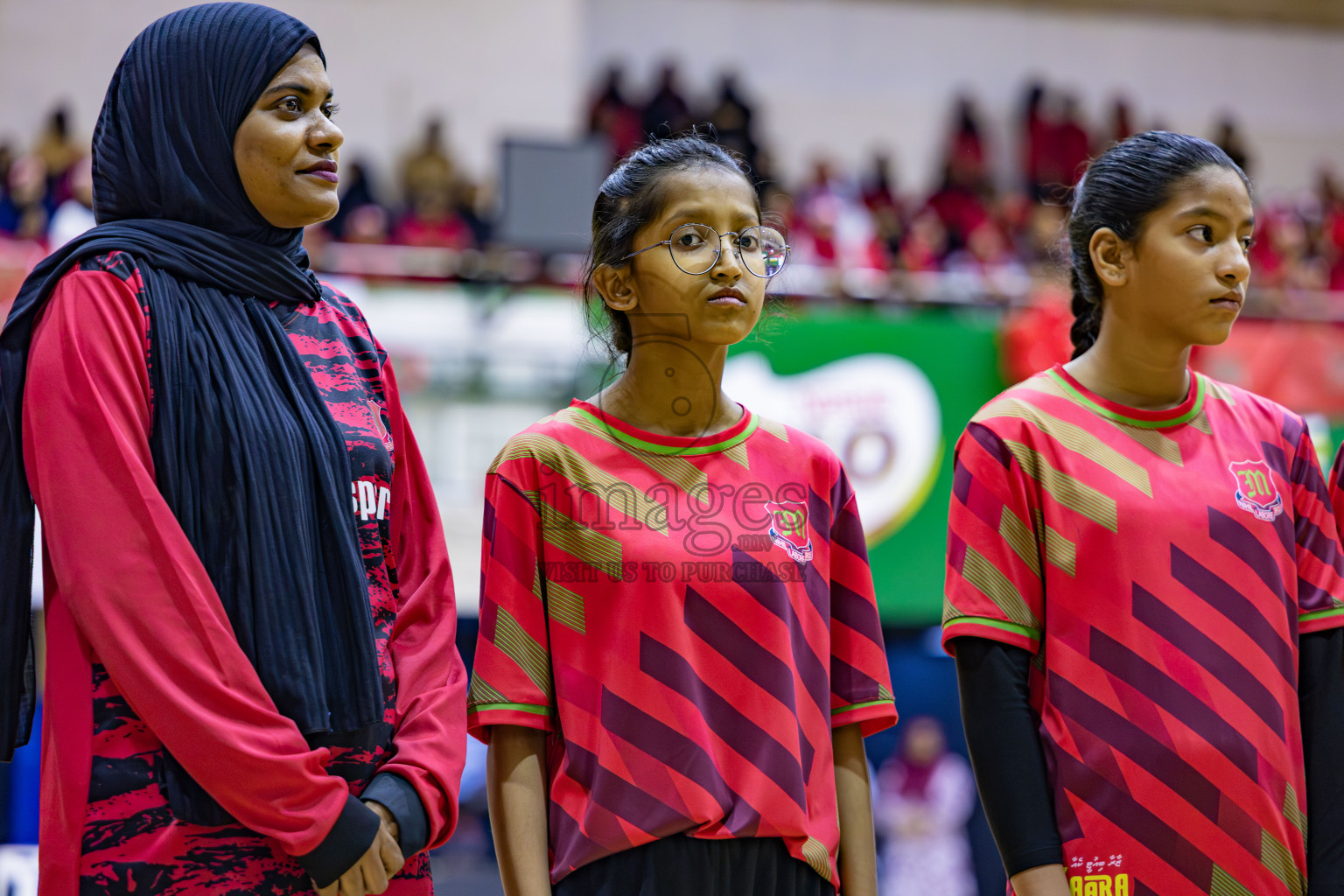 Finals of 26th Inter-School Netball Tournament 2025 was held in Social Center Indoor Hall on Saturday, 8th November 2025. Photos: Areef Adam / images.mv