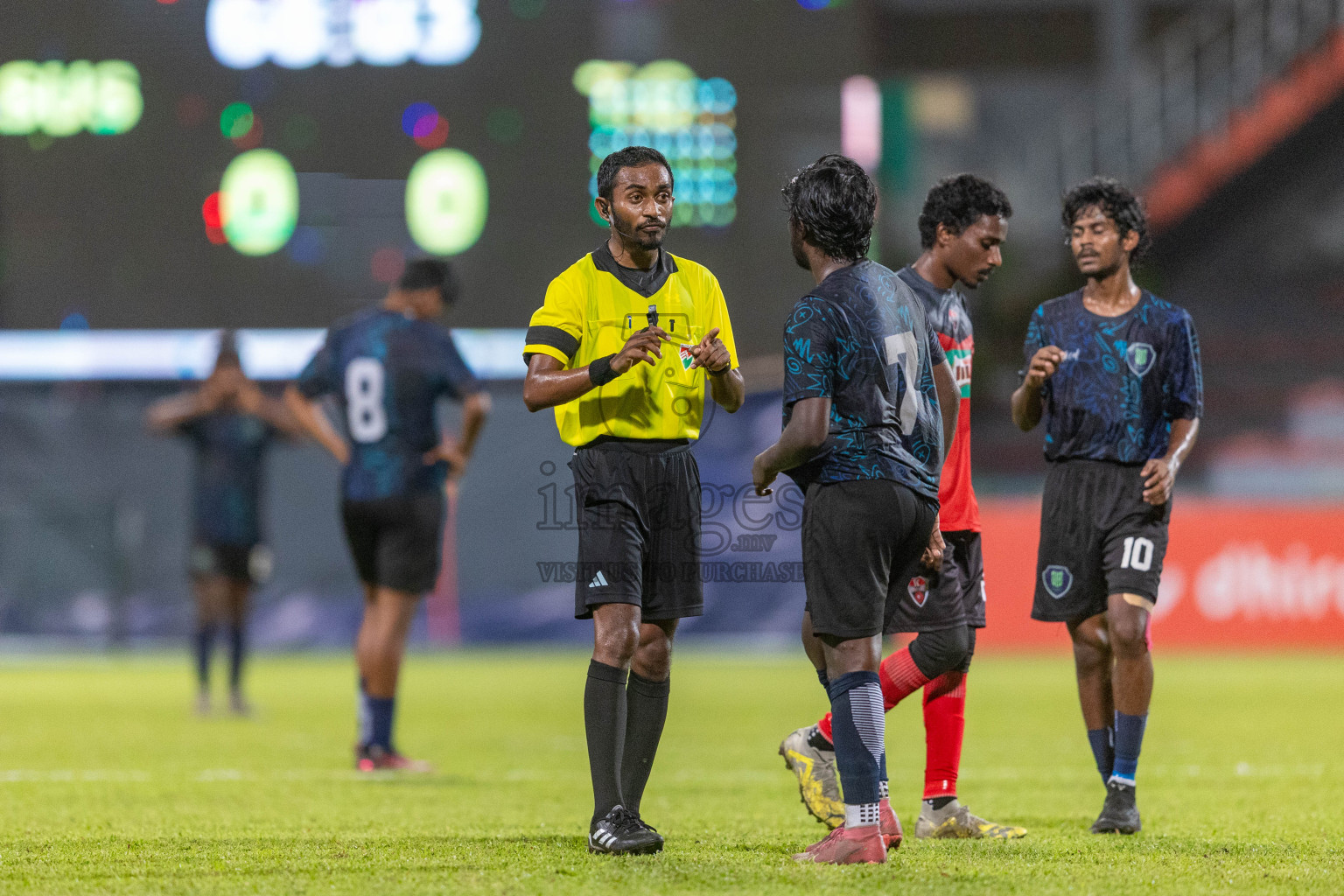 Super United Sports vs TC Sports Club in the Final of Under 19 Youth Championship 2024 was held at National Stadium in Male', Maldives on Monday, 1st July 2024. Photos: Ismail Thoriq  / images.mv