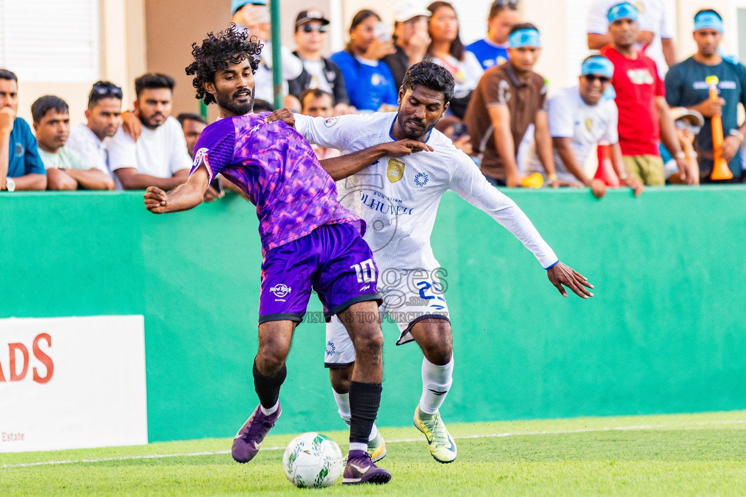 Hard Rock Hotel vs Sun Siyam Olhuveli in Resort League 2025 (South Male Zone) day 7 was held on Saturday, 4th October 2025 in Crossroads's Maldives, Photos: Areef Adam / images.mv