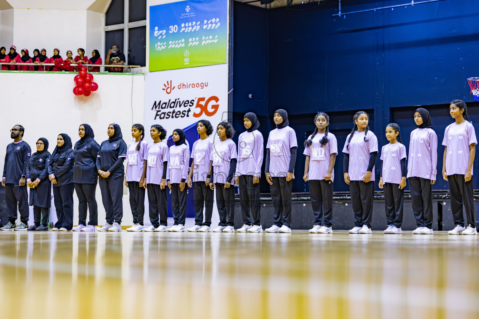 Finals of 26th Inter-School Netball Tournament 2025 was held in Social Center Indoor Hall on Saturday, 8th November 2025. Photos: Areef Adam / images.mv