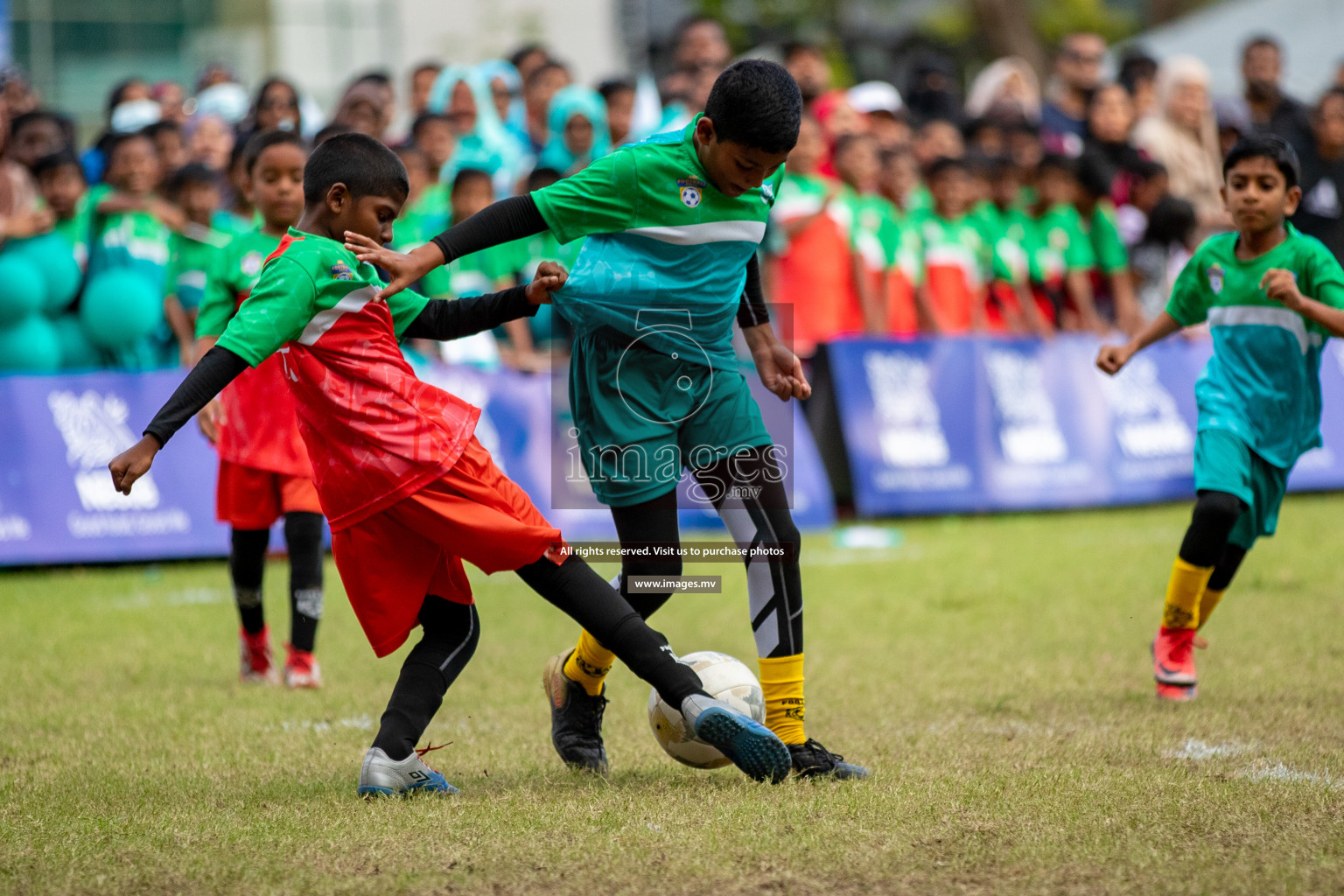 Day 4 of Milo Kids Football Fiesta 2022 was held in Male', Maldives on 22nd October 2022. Photos:Hassan Simah / images.mv