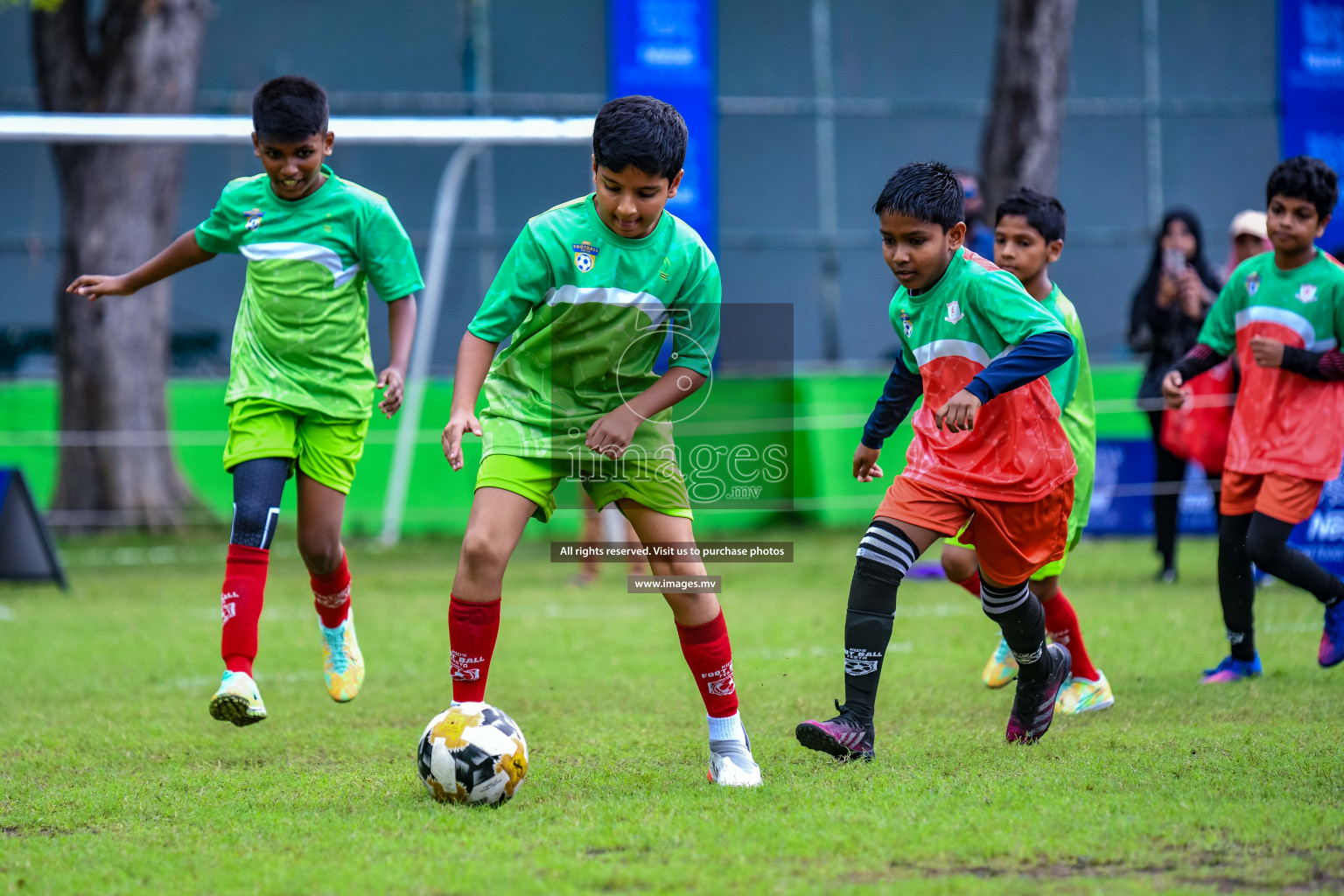 Day 1 of Milo Kids Football Fiesta 2022 was held in Male', Maldives on 19th October 2022. Photos: Nausham Waheed/ images.mv