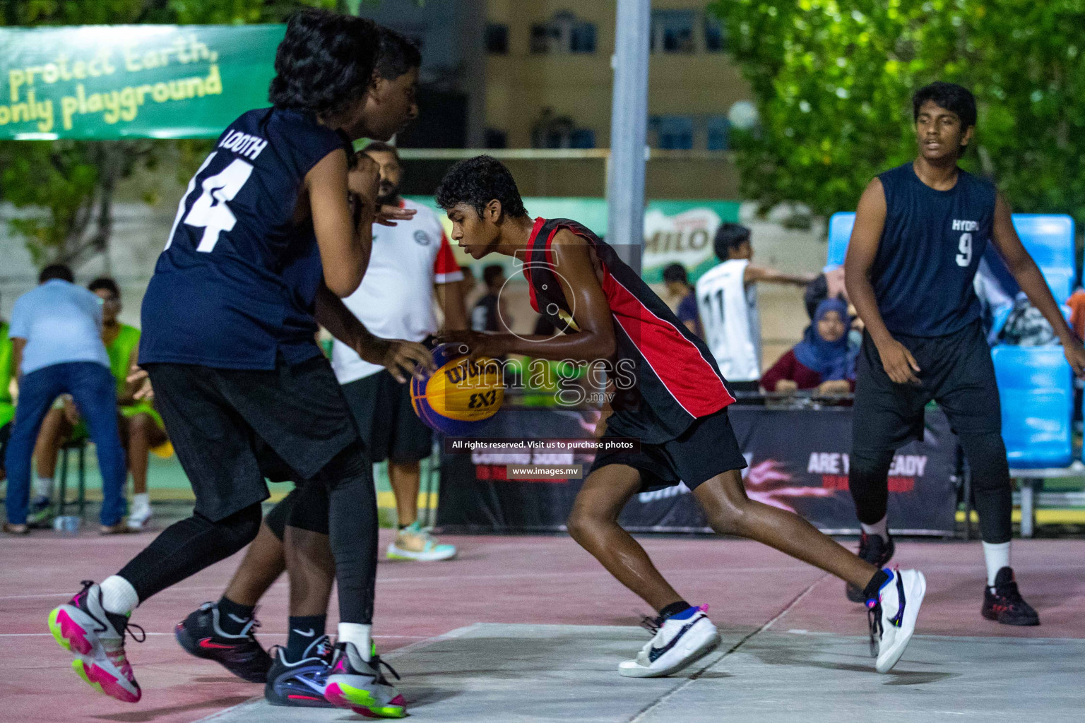 Day3 of Slamdunk by Sosal on 14th April 2023 held in Male'. Photos: Nausham waheed /images.mv