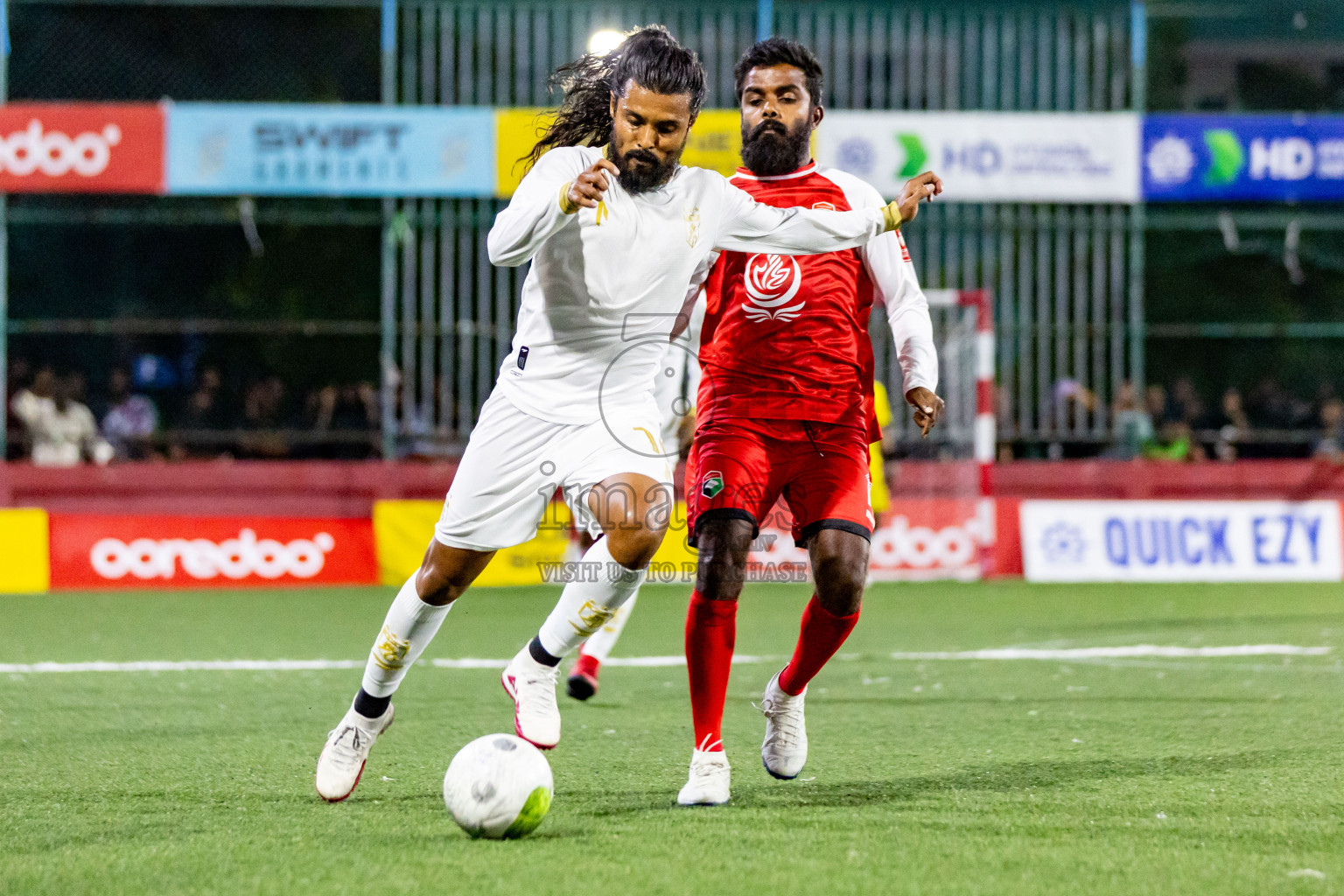 Th. Madifushi  VS  Th. Thimarafushi in Day 11 of Golden Futsal Challenge 2024 was held on Thursday, 25th January 2024, in Hulhumale', Maldives
Photos: Nausham Waheed / images.mv