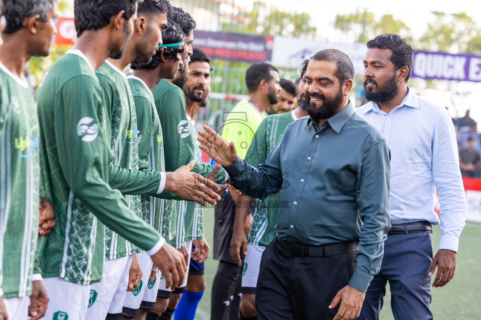N Miladhoo vs N Holhudhoo in Day 16 of Golden Futsal Challenge 2025 was held on Monday, 20th January 2025, in Hulhumale', Maldives. Photos: Ismail Thoriq / images.mv