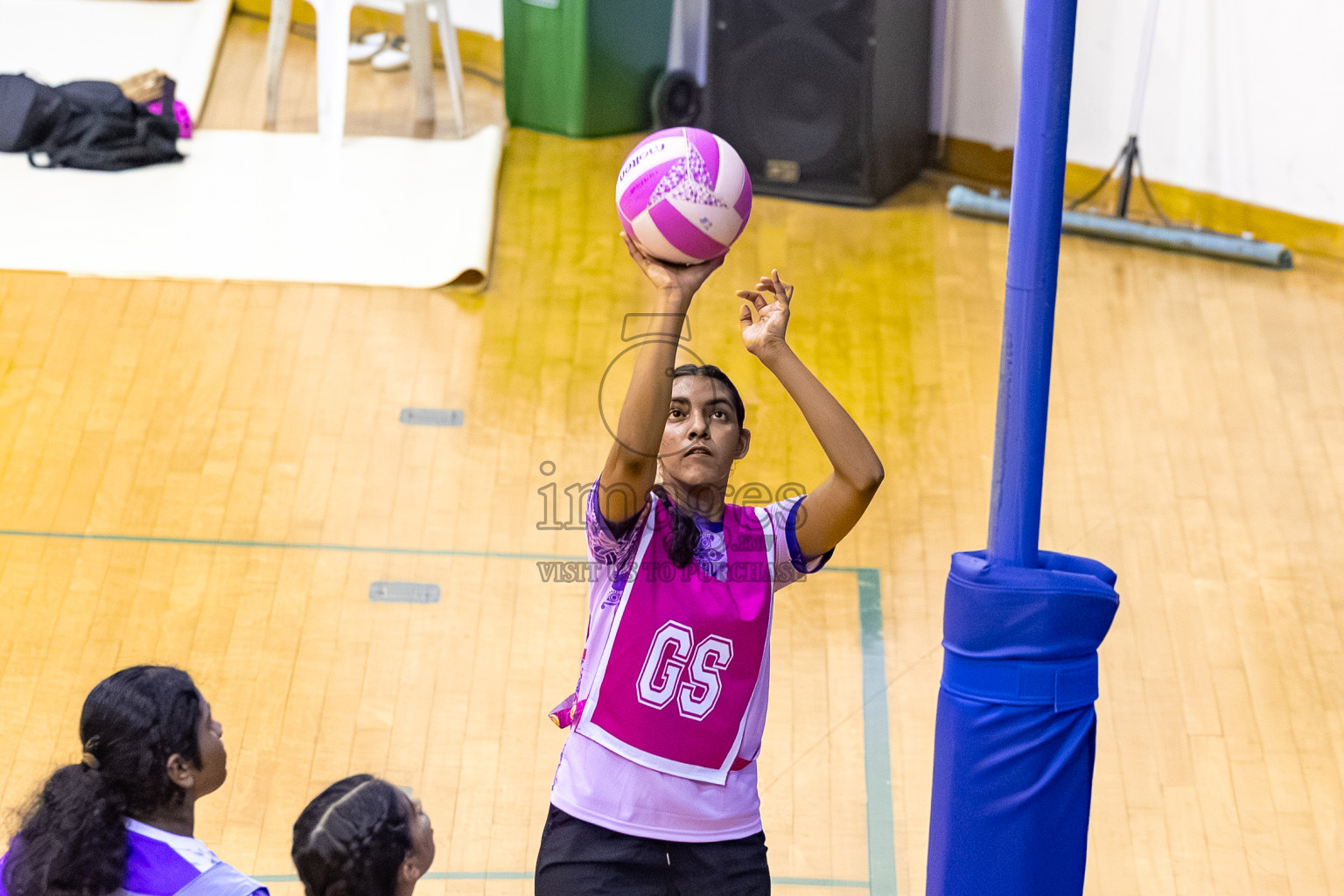 Day 9 of 24th Milo Netball Association Championship was held in Social Center at Male', Maldives on Tuesday, 9th September 2025. Photos: Mohamed Mahfooz Moosa / images.mv
