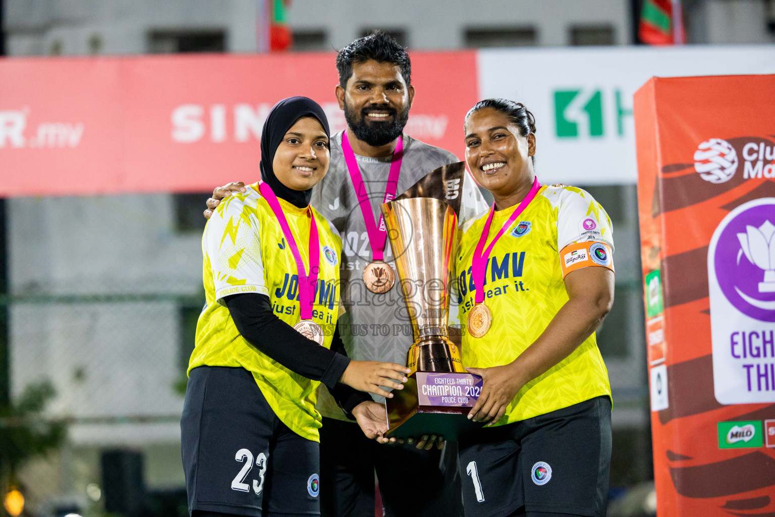 MPL vs POLICE CLUB in Finals of Eighteen Thirty 2024 held in Rehendi Futsal Ground, Hulhumale', Maldives on Sunday, 22nd September 2024. Photos: Shuu / images.mv