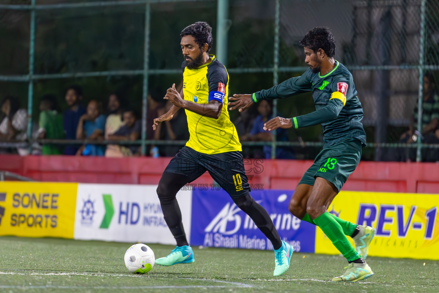 Hulhumale vs Machchangoalhi in Day 32 of Golden Futsal Challenge 2024, held on Saturday, 17th February 2024 in Hulhumale', Maldives 
Photos: Ismail Thoriq / images.mv