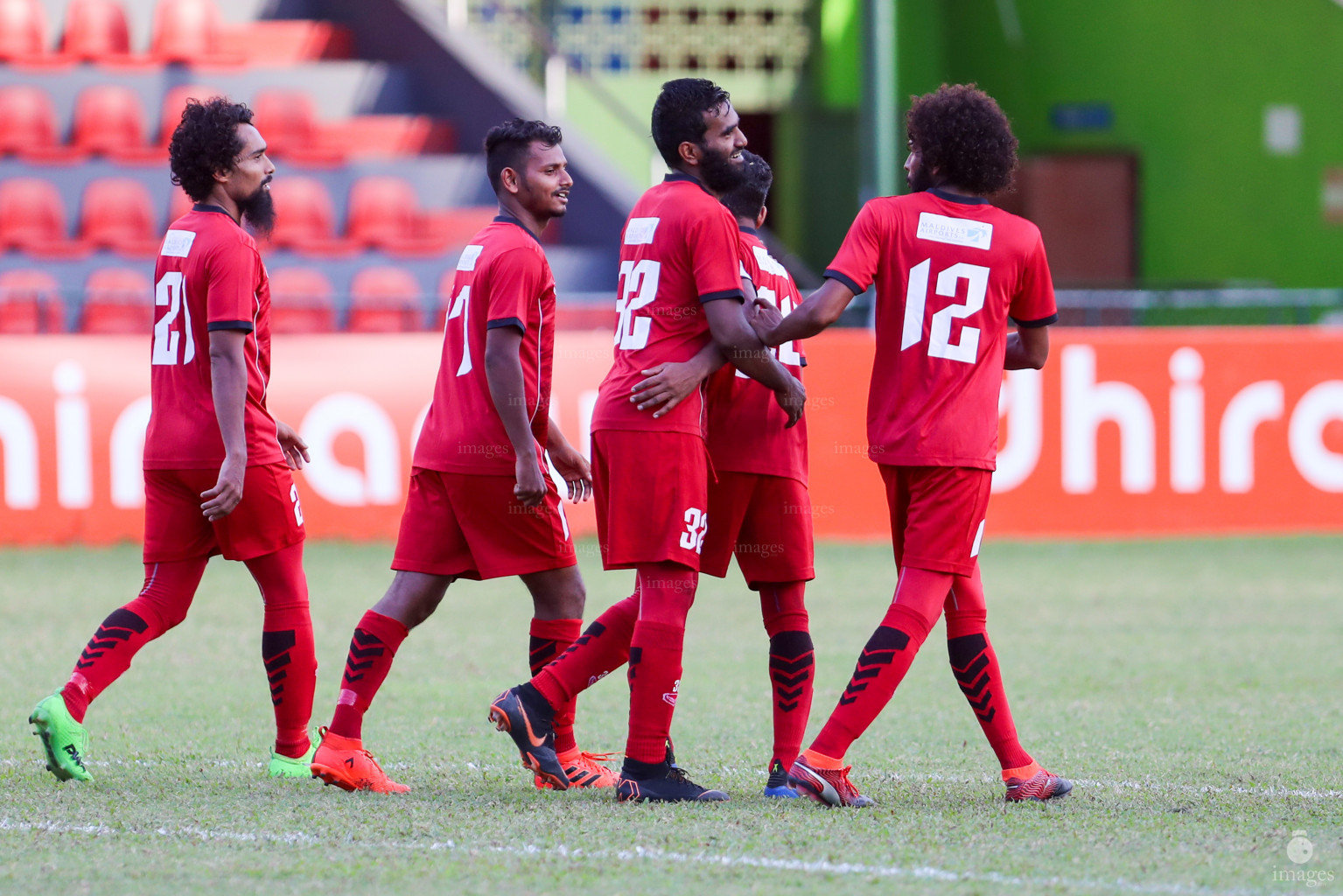 TC Sports Club vs Victory Sports Club in Dhiraagu Dhivehi Premier League 2018 in Male, Maldives, Monday  October 22, 2018. (Images.mv Photo/Suadh Abdul Sattar)