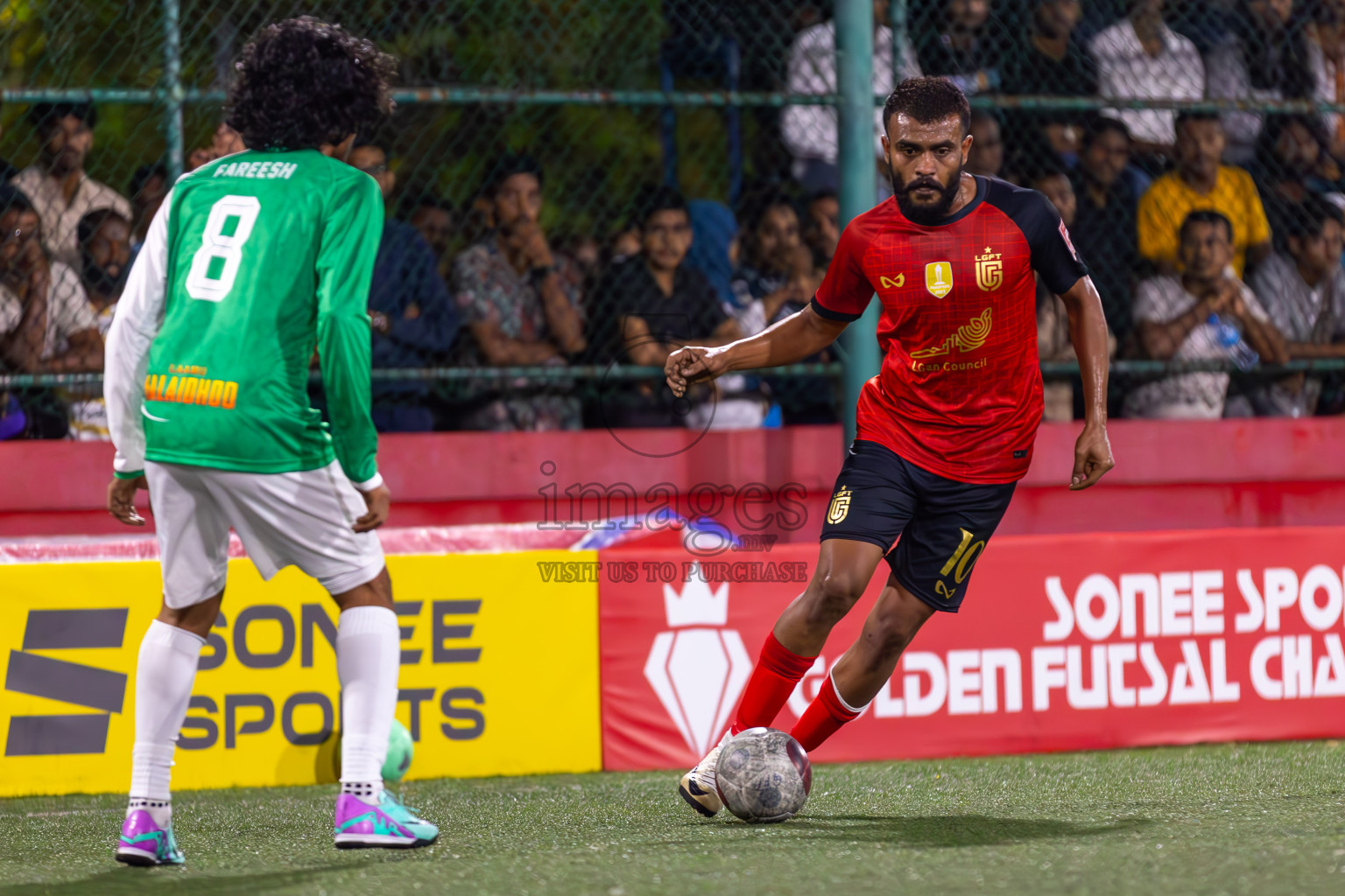 L Gan L Kalaidhoo in Day 12 of Golden Futsal Challenge 2024 was held on Friday, 26th January 2024, in Hulhumale', Maldives
Photos: Ismail Thoriq / images.mv