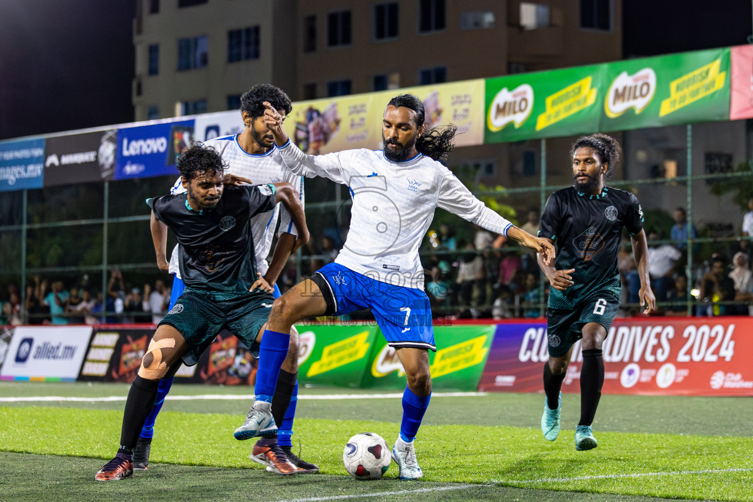 MMA SC vs CLUB SDFC in Club Maldives Classic 2024 held in Rehendi Futsal Ground, Hulhumale', Maldives on Sunday, 15th September 2024. Photos: Mohamed Mahfooz Moosa / images.mv