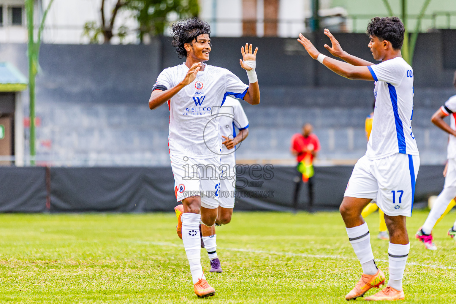 Club Valencia vs Odi Sports Club in Dhivehi Premier League 2025/26 held in National Football Stadium, Male', Maldives on Friday, 26th September 2025. Photos: Areef Adam / Images.mv