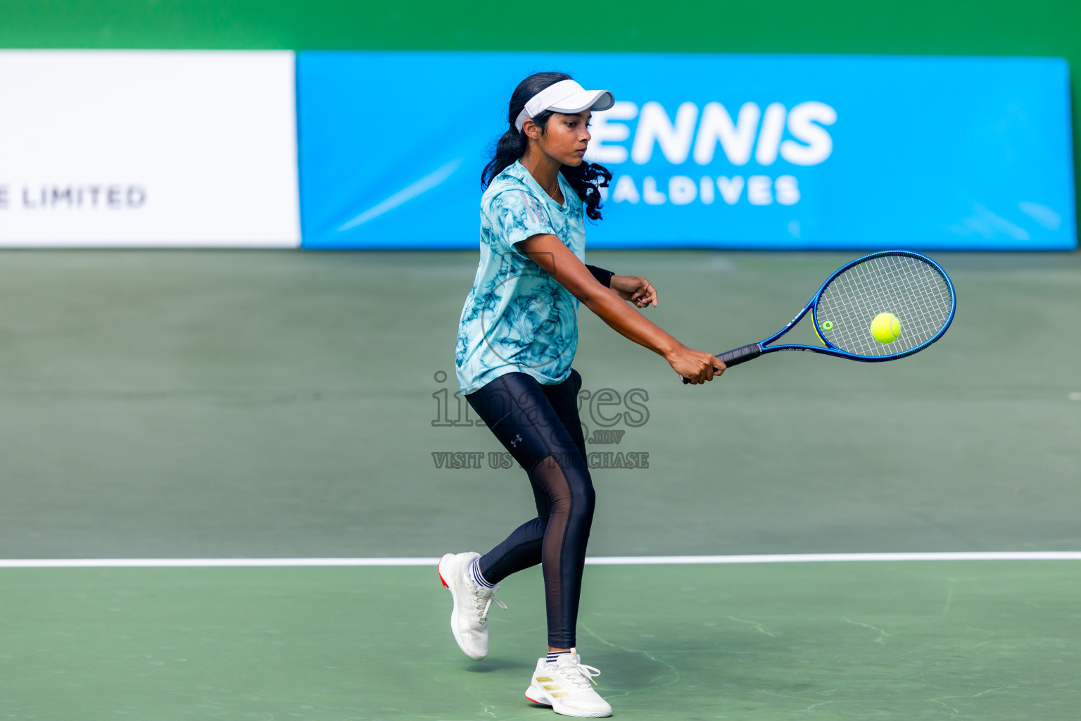 Day 8 of ATF Maldives Junior Open Tennis was held in Male' Tennis Court, Male', Maldives on Thursday, 19th December 2024. Photos: Nausham Waheed/ images.mv