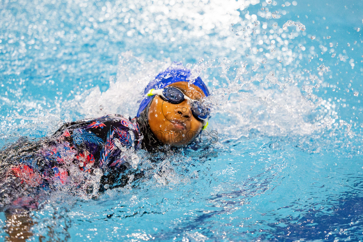 Day 4 of National Swimming Competition 2024 held in Hulhumale', Maldives on Monday, 16th December 2024. 
Photos: Hassan Simah / images.mv