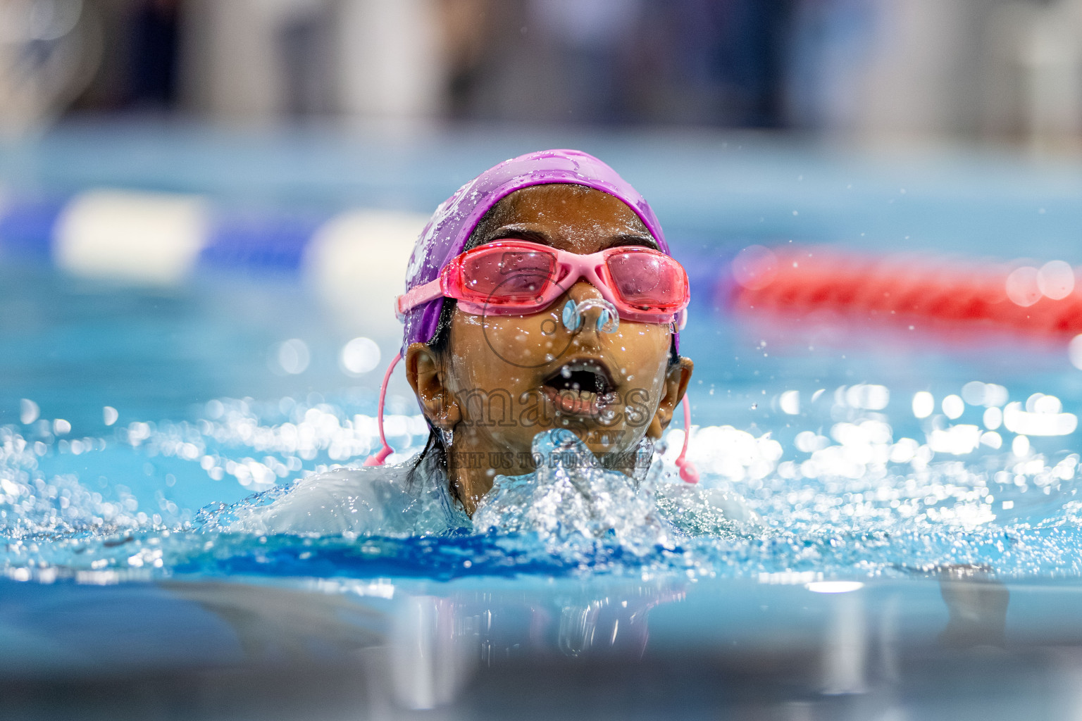 Day 4 of BML 6th National Kids Swimming Kids Festival 2025 held in Hulhumale', Maldives on Thursday, 6th November 2024. Photos: Hassan Simah / images.mv