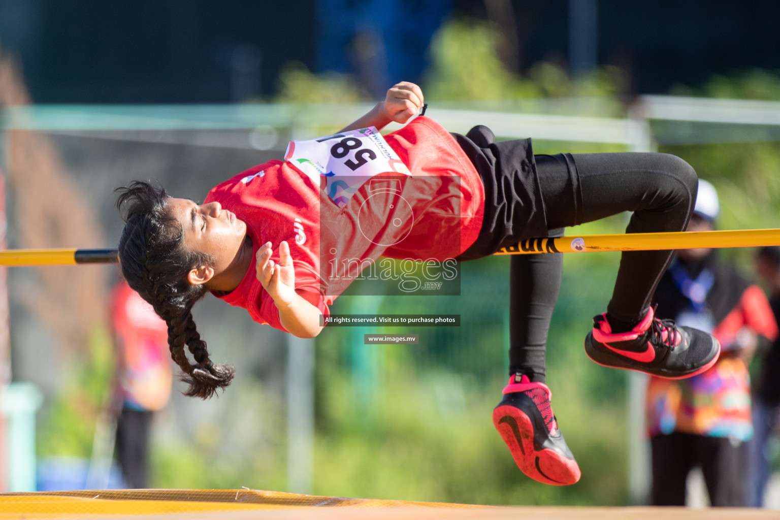 Day four of Inter School Athletics Championship 2023 was held at Hulhumale' Running Track at Hulhumale', Maldives on Wednesday, 17th May 2023. Photos: Nausham Waheed/ images.mv