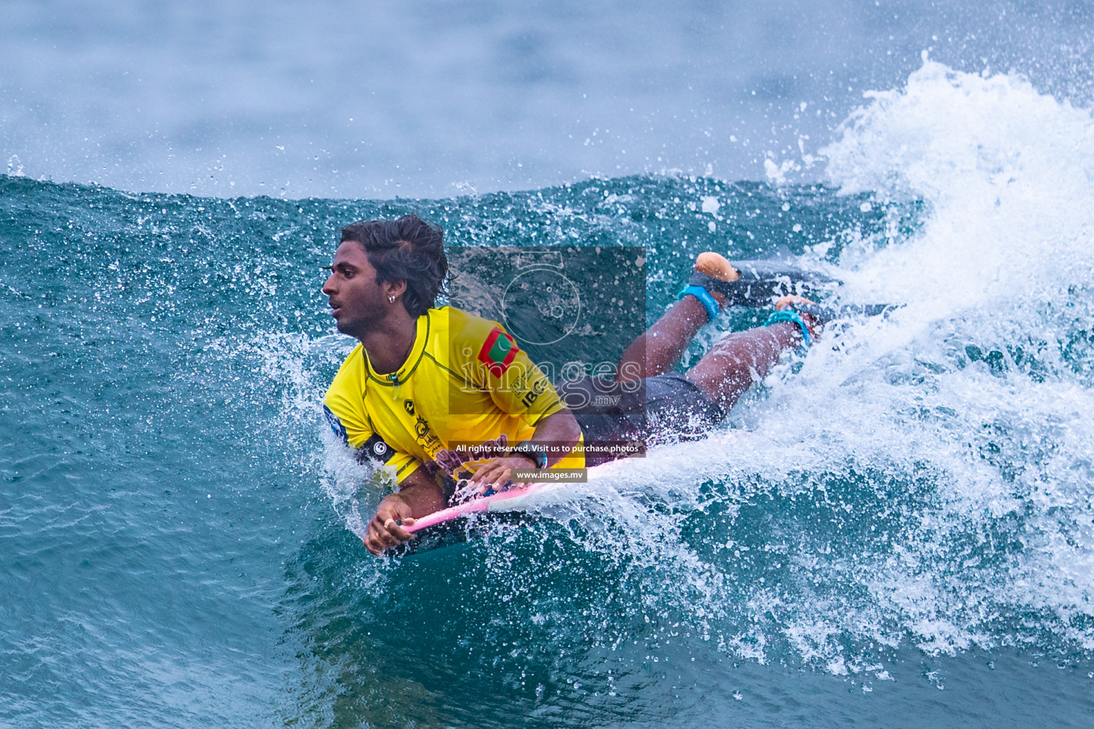 Day 1 of Visit Maldives Pro 2022-IBC World Bodyboarding Tour was held on Friday, 31st July 2022 at Male', Maldives. Photos: Nausham Waheed / images.mv