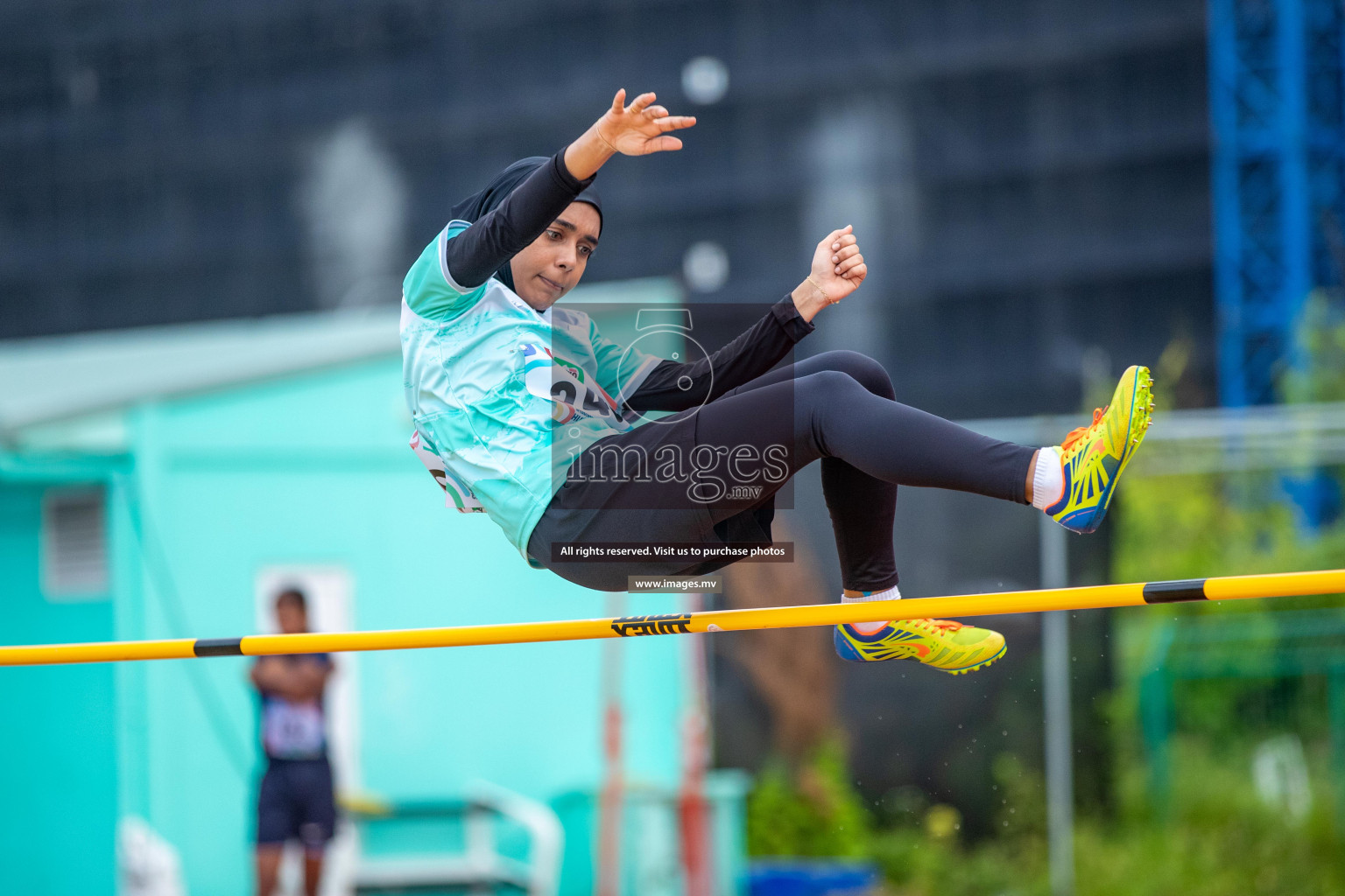 Day two of Inter School Athletics Championship 2023 was held at Hulhumale' Running Track at Hulhumale', Maldives on Sunday, 15th May 2023. Photos: Nausham Waheed / images.mv