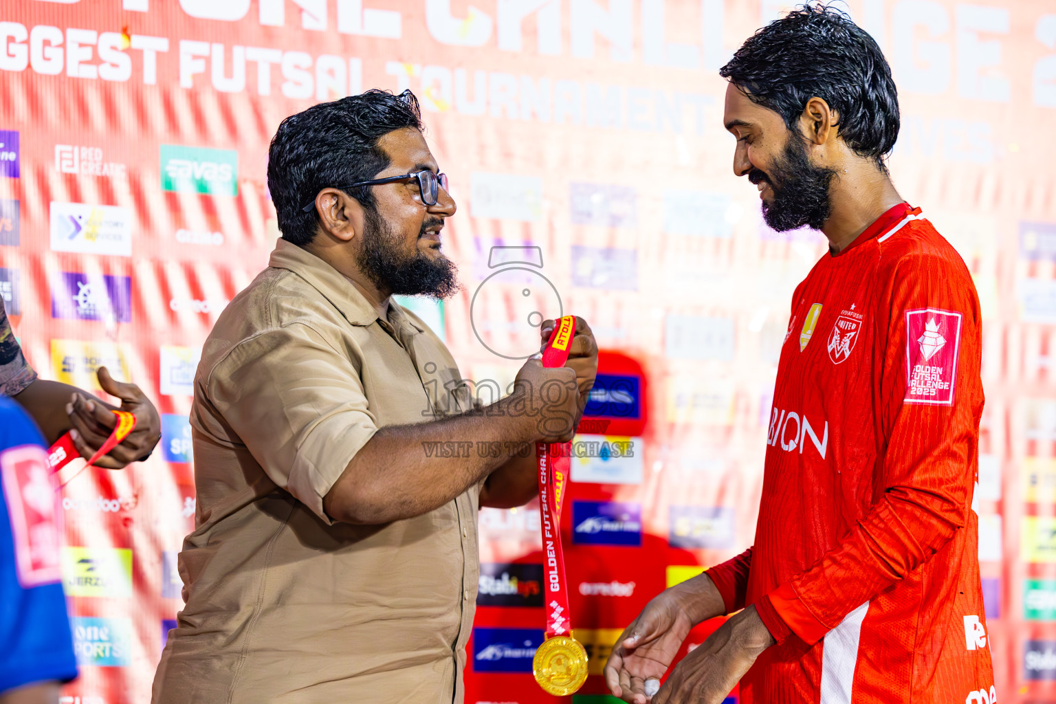 B Eydhafushi vs B Thulhaadhoo in Baa Atoll Finals Day 26 of Golden Futsal Challenge 2025 was held on Thursday , 30th January 2025, in Hulhumale', Maldives. Photos: Ismail Thoriq / images.mv