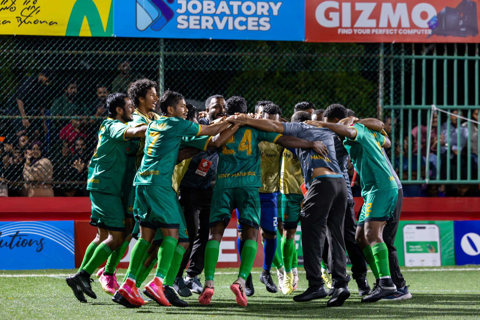 ADh Omadhoo vs ADh Mahibadhoo in Alifu Dhaalu Atoll Final on Day 23 of Golden Futsal Challenge 2025 was held on Monday , 27th January 2025, in Hulhumale', Maldives.
Photos: Ismail Thoriq / images.mv