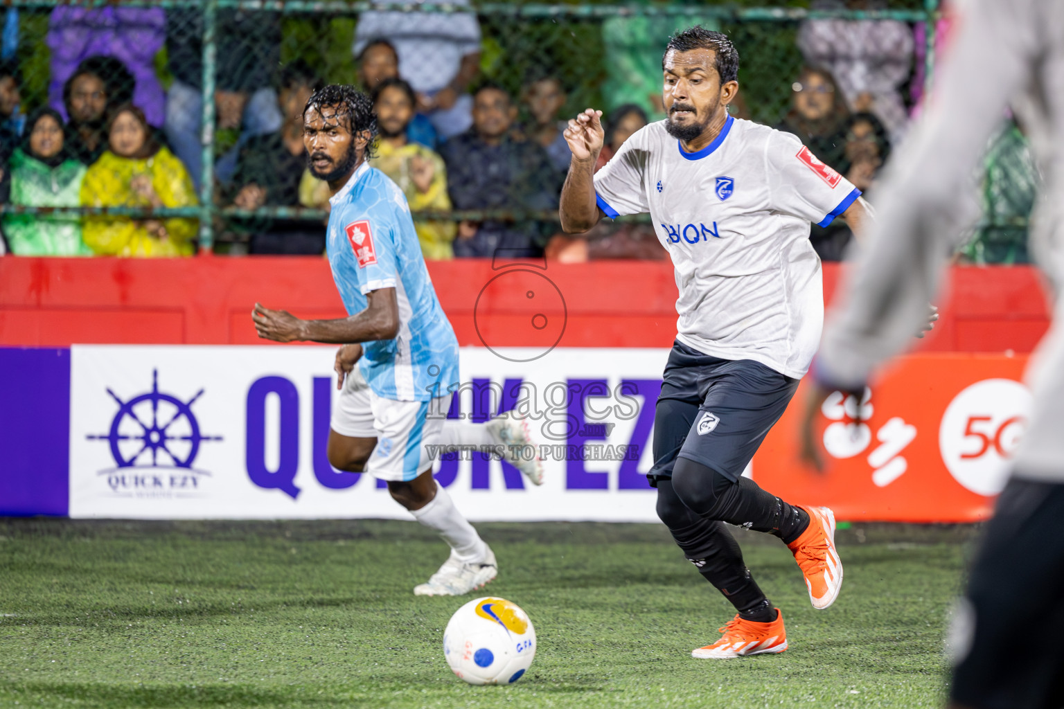K Gaafaru vs K Maafushi in Day 10 of Golden Futsal Challenge 2025 was held on Tuesday, 14th January 2025, in Hulhumale', Maldives Photos: Ismail Thoriq / images.mv