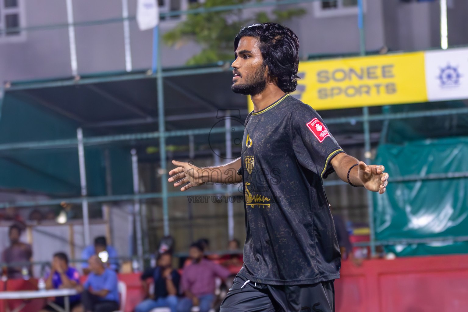 HA Utheemu vs HDh Naivaadhoo in Zone 1 Final on Day 389 of Golden Futsal Challenge 2024 which was held on Saturday, 24th February 2024, in Hulhumale', Maldives Photos: Ismail Thoriq / images.mv