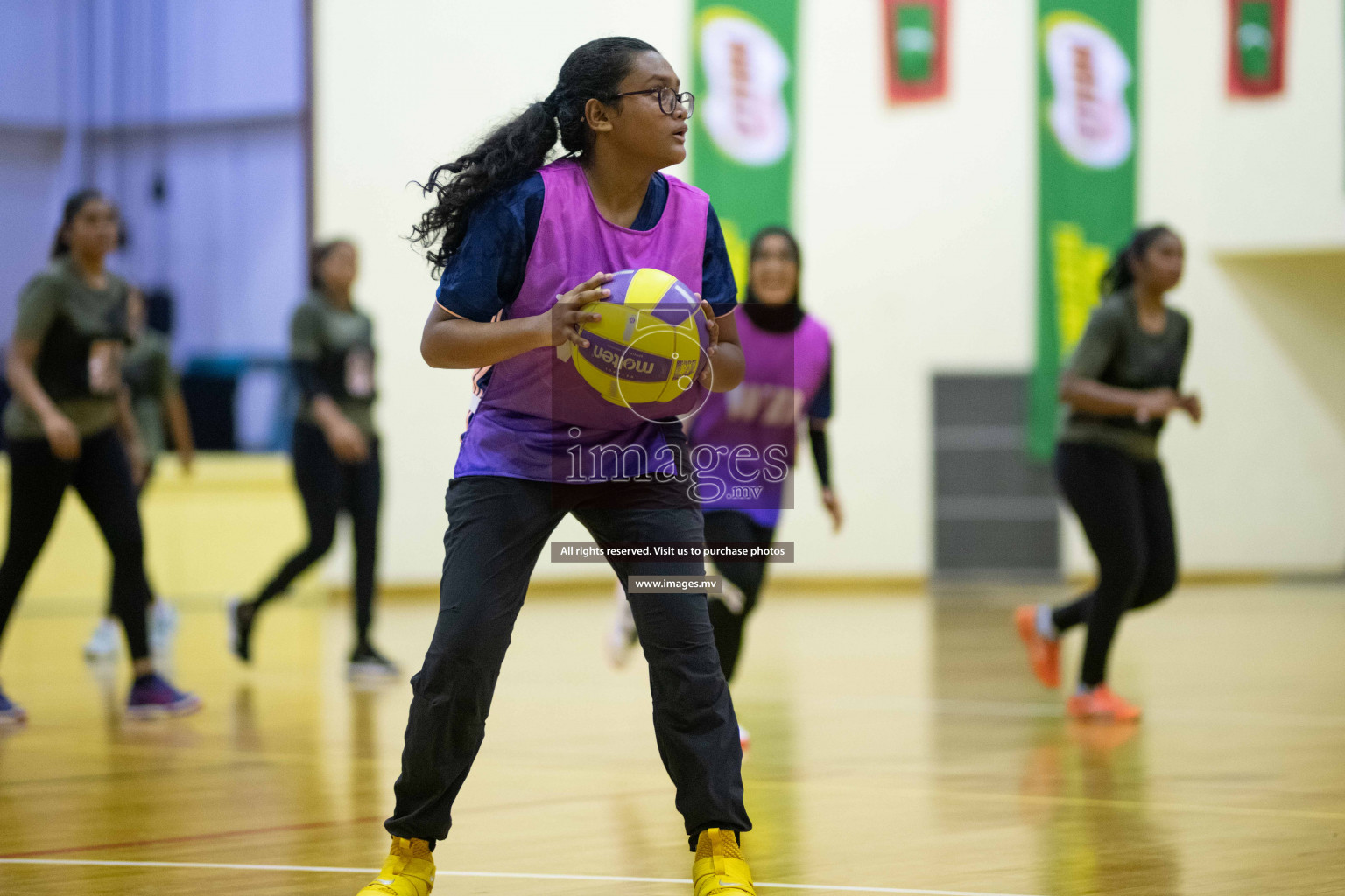 Milo National Netball Tournament 29th November 2021 at Social Center Indoor Court, Male, Maldives. Photos: Maanish/ Images Mv