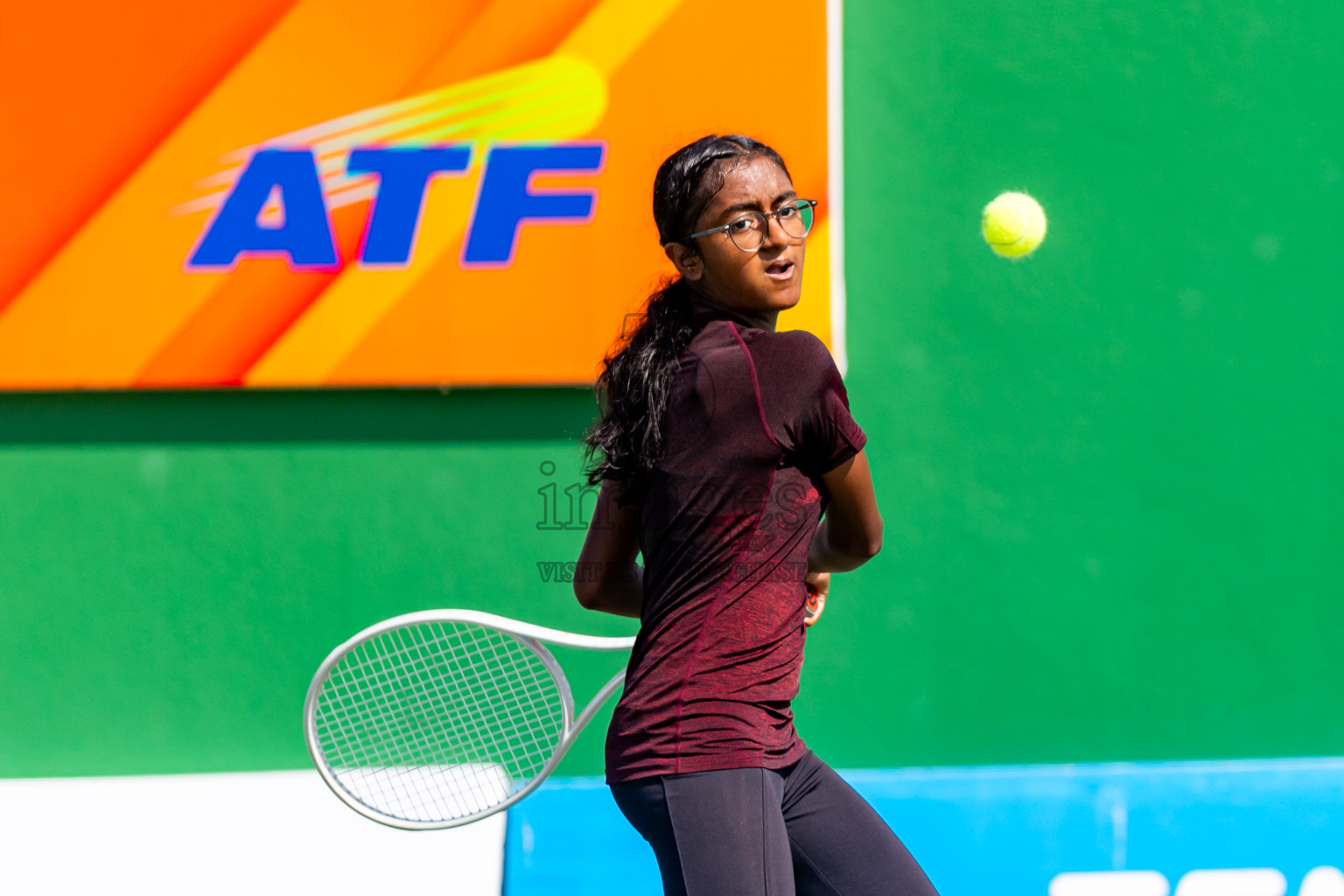 Day 3 of ATF Maldives Junior Open Tennis was held in Male' Tennis Court, Male', Maldives on Wednesday, 11th December 2024. Photos: Nausham Waheed / images.mv