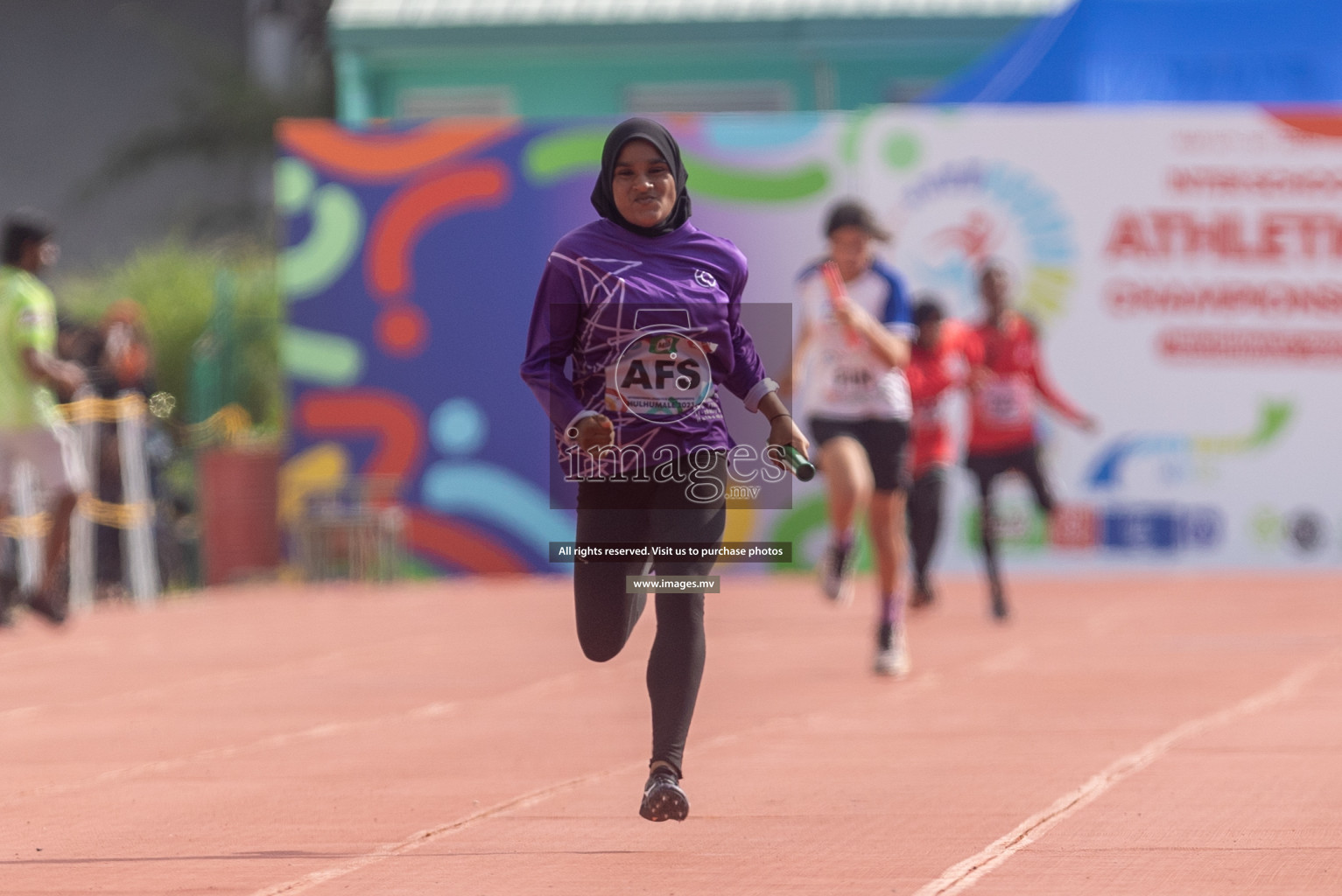 Day four of Inter School Athletics Championship 2023 was held at Hulhumale' Running Track at Hulhumale', Maldives on Wednesday, 18th May 2023. Photos: Shuu / images.mv