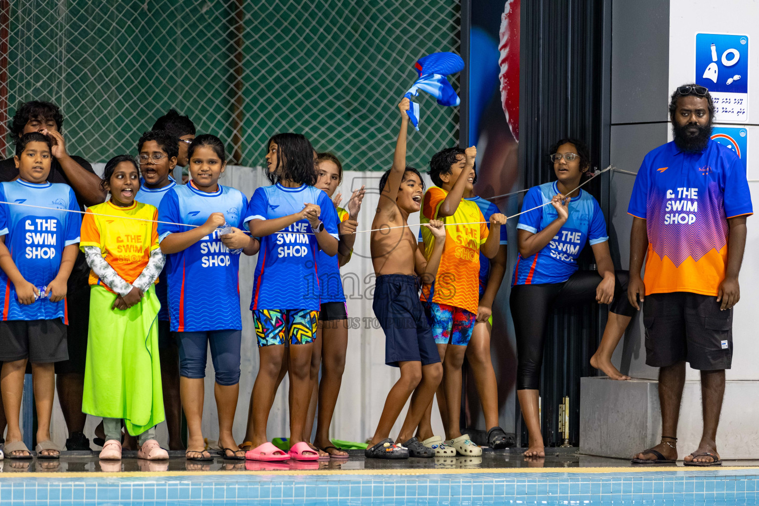 Day 4 of BML 6th National Kids Swimming Kids Festival 2025 held in Hulhumale', Maldives on Thursday, 6th November 2024. Photos: Hassan Simah / images.mv