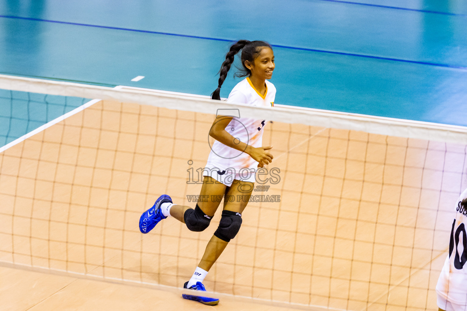 Sri Lanka vs Maldives in Semi Final of CAVA U20 Woman's Volleyball Championship 2024 was held in Social Center, Male', Maldives on 22nd July 2024. Photos: Nausham Waheed / images.mv