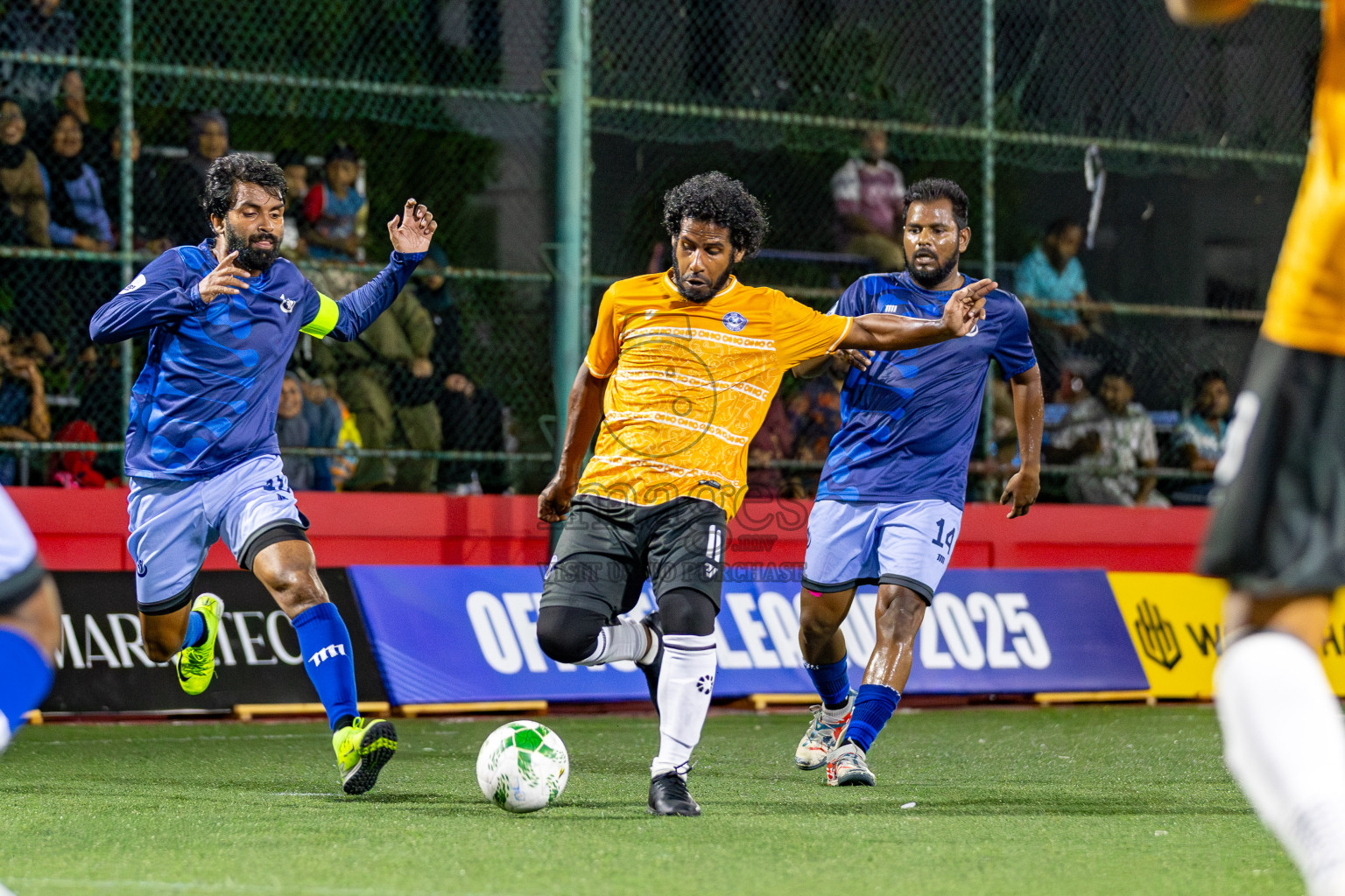 Hulhumale Hospital vs Club Male City in Day 11 of Office League 2025 was held on Saturday, 26th April 2025 in Hulhumale', Maldives. Photos: Mohamed Mahfooz Moosa / images.mv