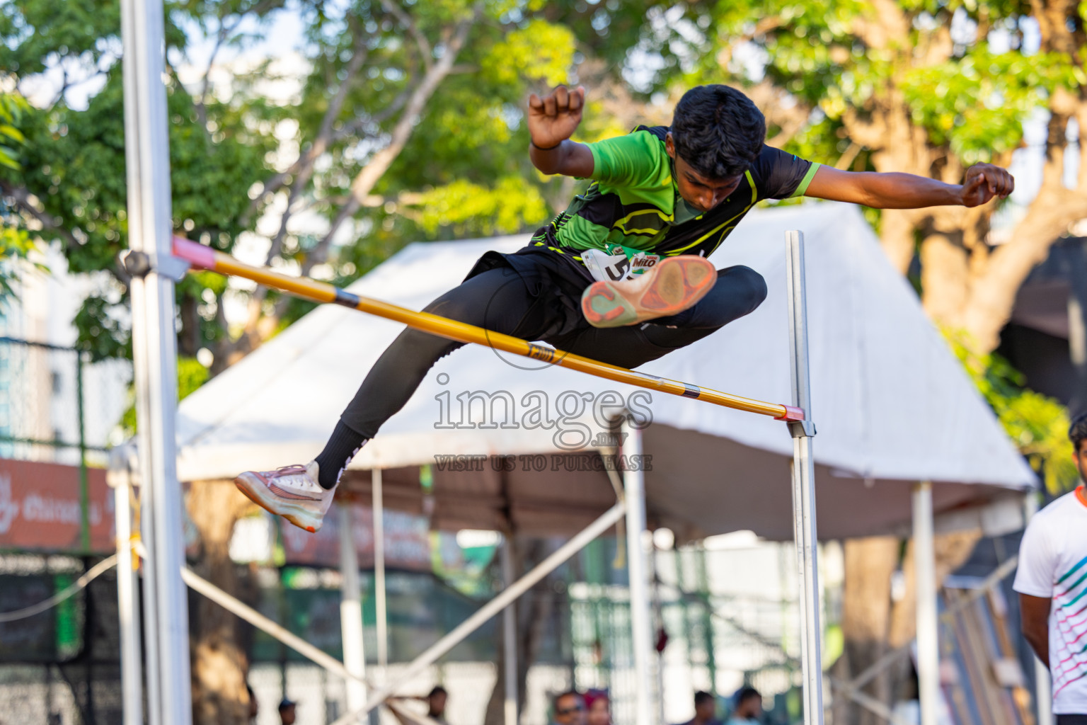 Day 1 of Inter-school Athletics Championship 2025 held in Ekuveni Synthetic Track, Male', Maldives on Monday, 06th October 2025. Photos by: Ismail Thoriq / Images.mv