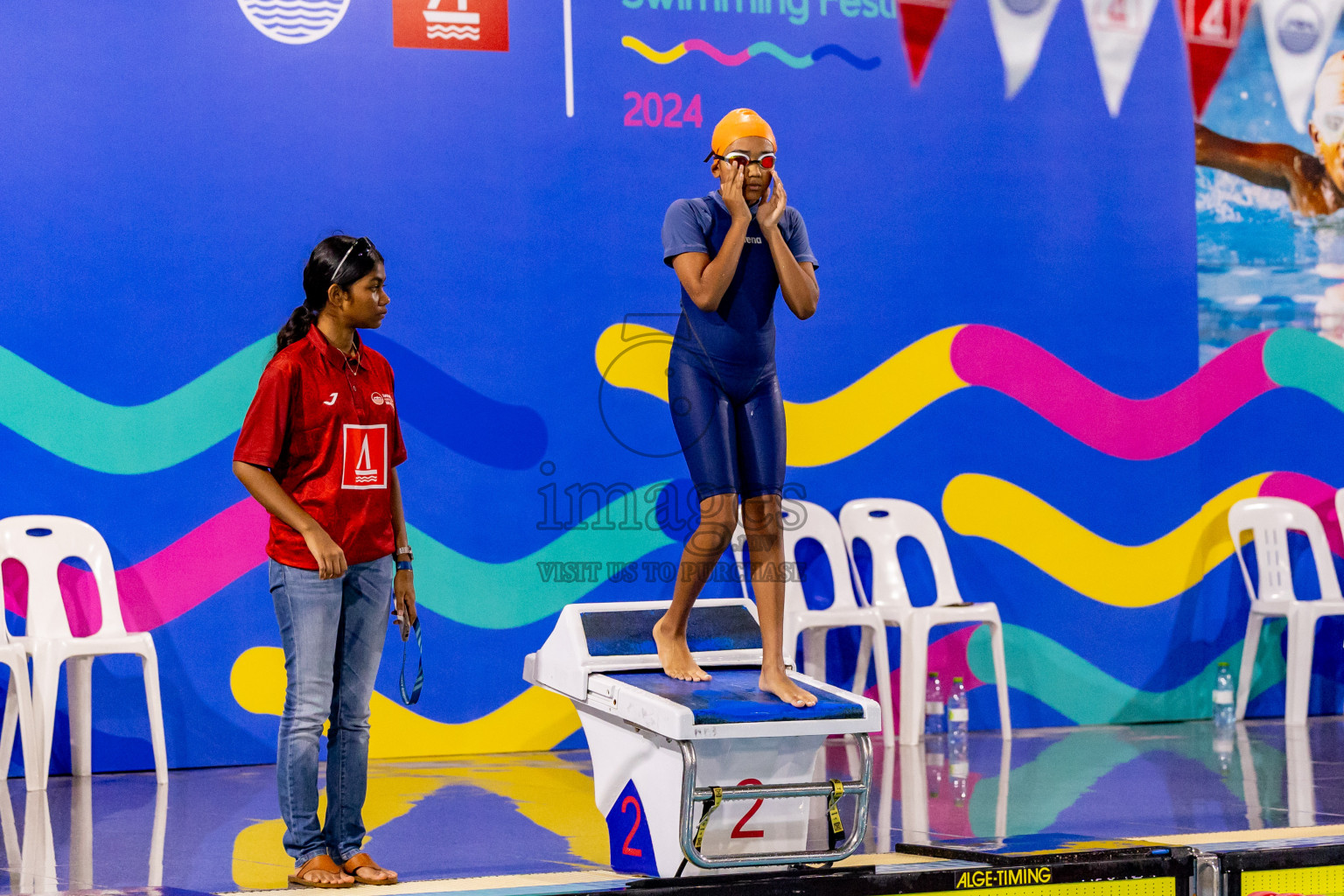 Day 3 of BML 5th National Swimming Kids Festival 2024 held in Hulhumale', Maldives on Wednesday, 20th November 2024. Photos: Nausham Waheed / images.mv