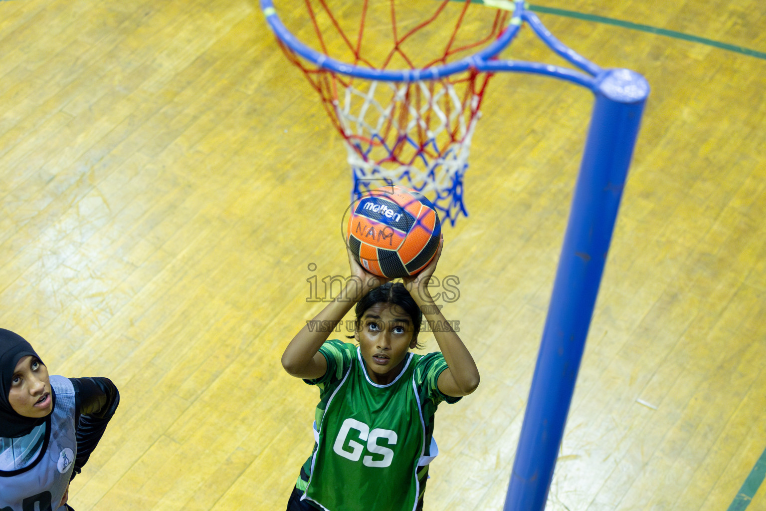 Day 2 of 25th Inter-School Netball Tournament was held in Social Center at Male', Maldives on Saturday, 10th August 2024. Photos: Nausham Waheed/ Mohamed Mahfooz Moosa / images.mv