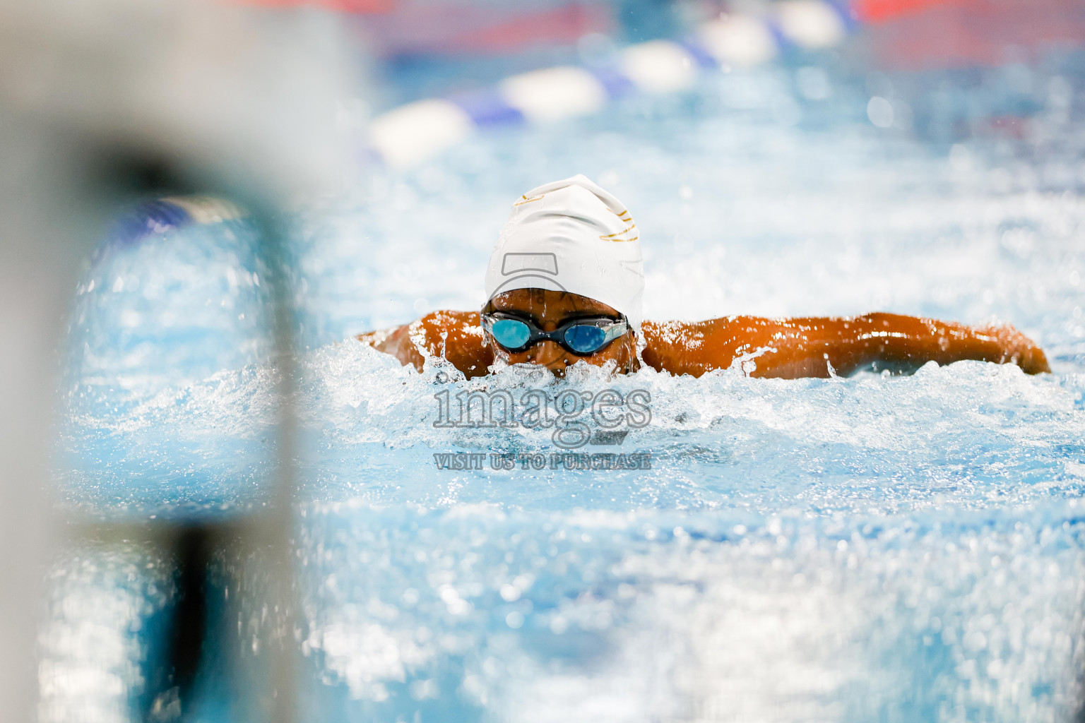 Day 1 of BML 6th National Kids Swimming Kids Festival 2025 held in Hulhumale', Maldives on Monday, 3rd November 2024. Photos: Hassan Simah / images.mv