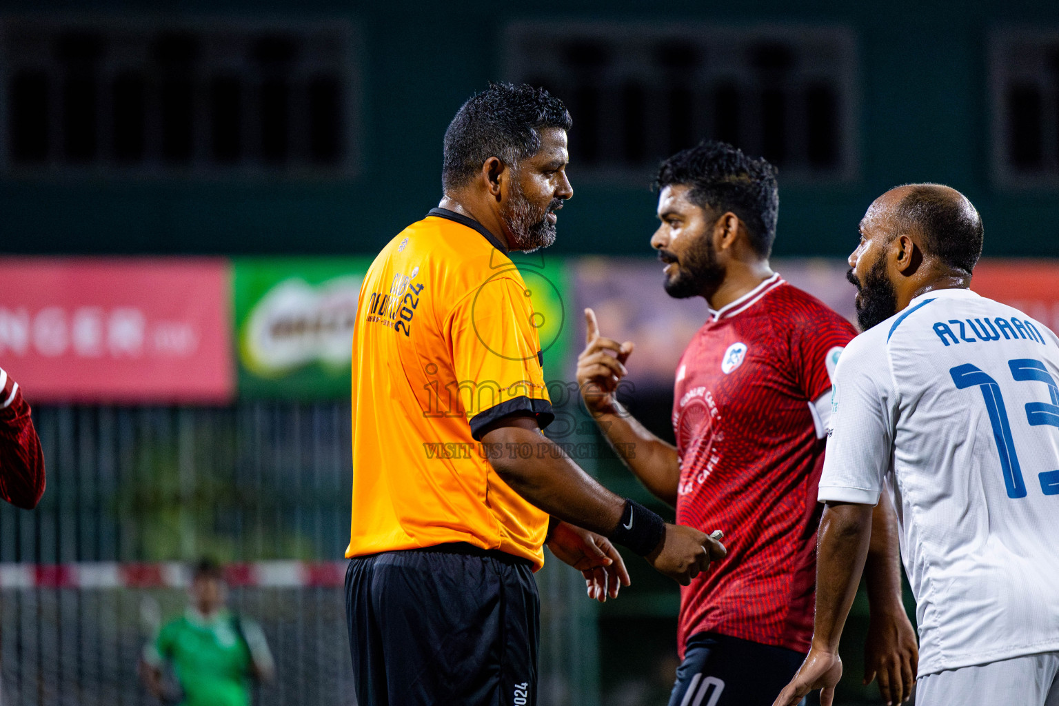 CLUB 220 vs TRADE CLUB in Club Maldives Classic 2024 held in Rehendi Futsal Ground, Hulhumale', Maldives on Thursday, 5th September 2024. Photos: Nausham Waheed / images.mv