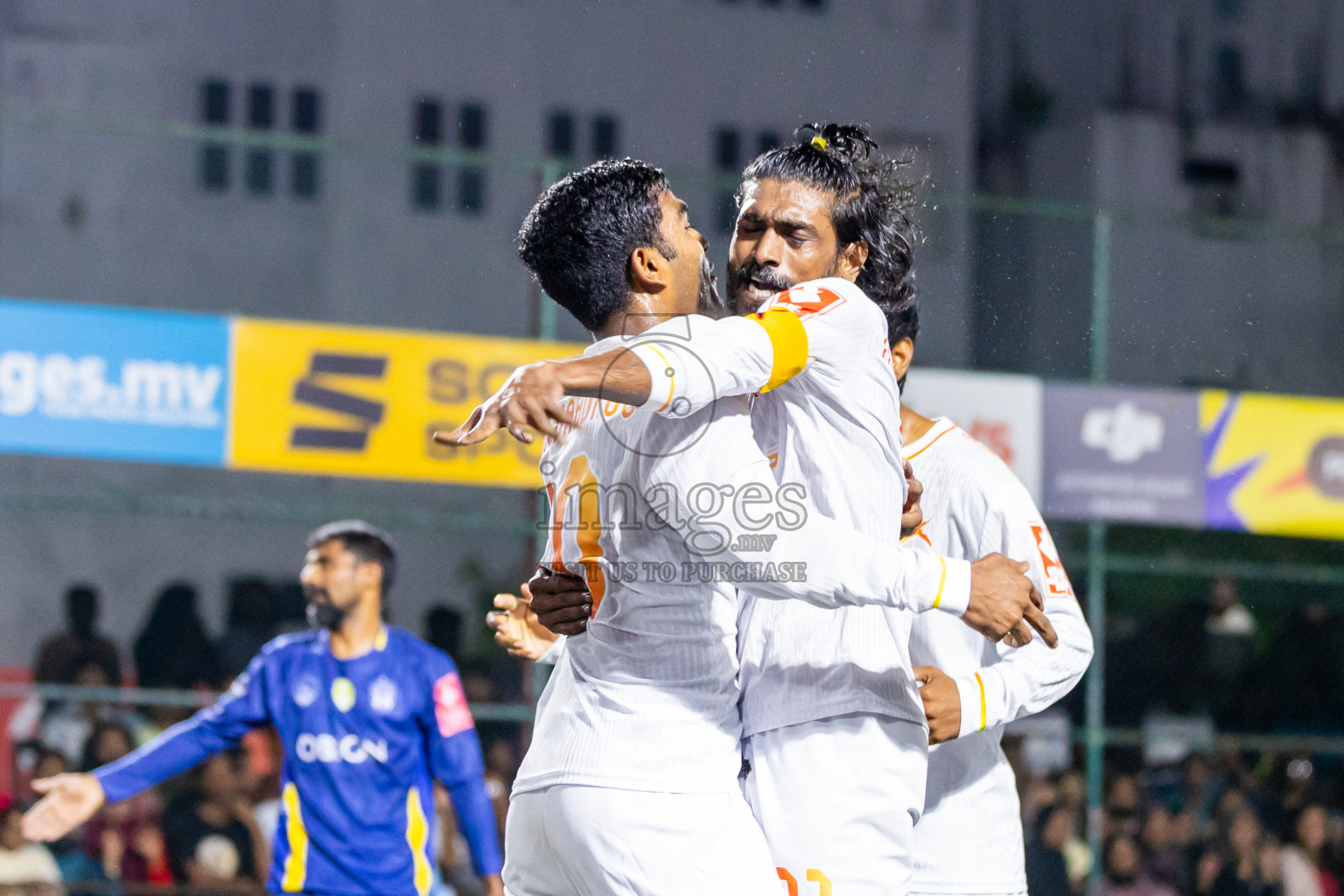B Eydhafushi vs B Thulhaadhoo in Baa Atoll Finals Day 26 of Golden Futsal Challenge 2025 was held on Thursday , 30th January 2025, in Hulhumale', Maldives. Photos: Nausham Waheed / images.mv