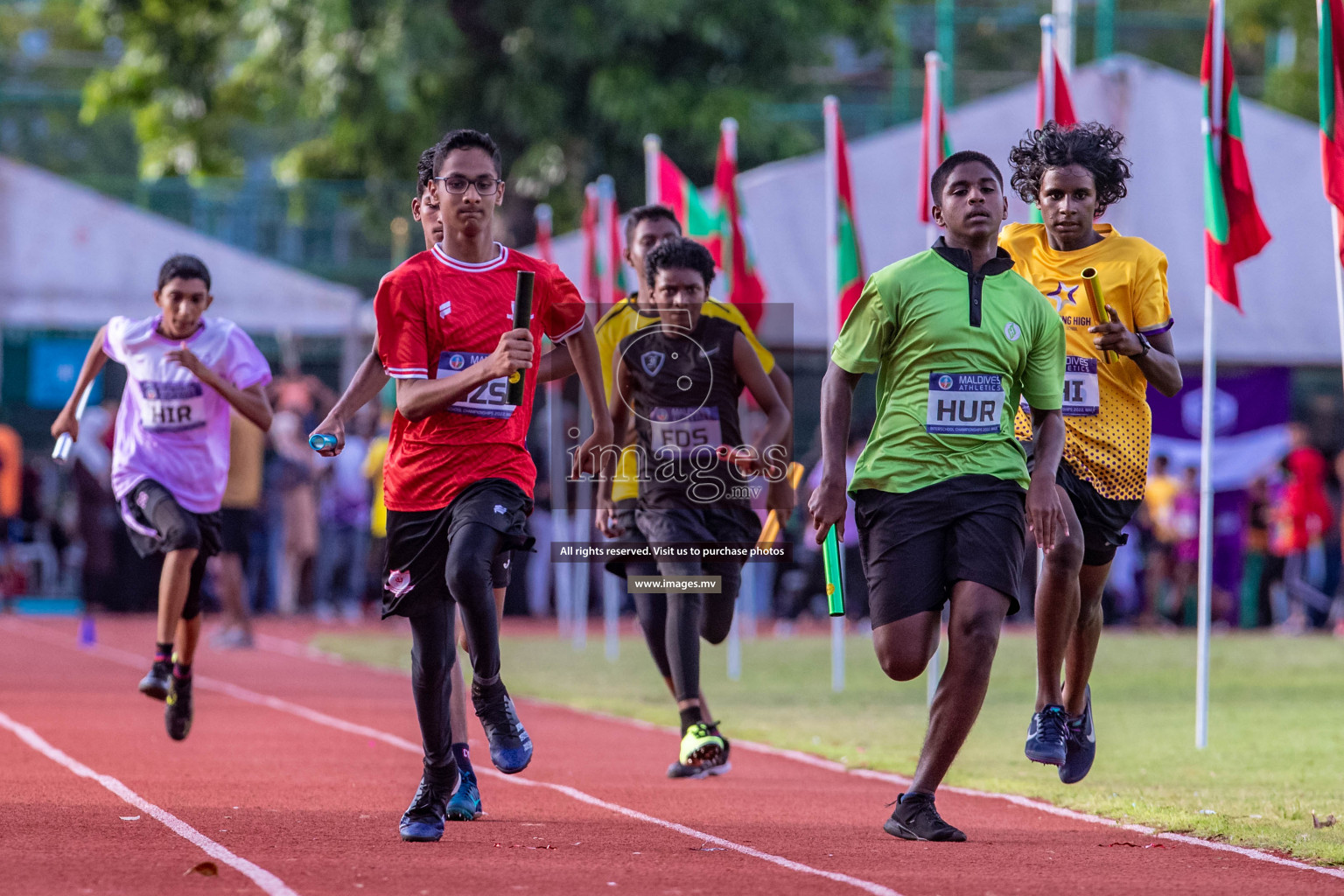 Day 3 of Inter-School Athletics Championship held in Male', Maldives on 25th May 2022. Photos by: Nausham Waheed / images.mv