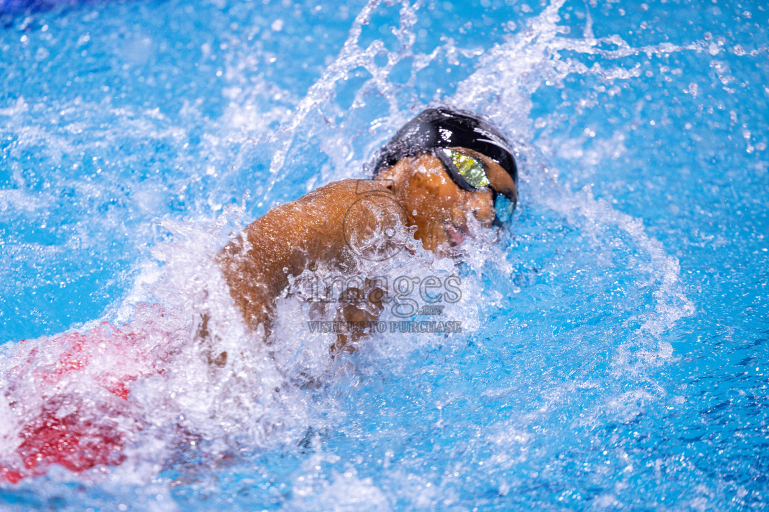 Day 2 of BML 21st Interschool Swimming Competition 2025 was held in Hulhumale' Swimming Pool, Hulhumale', Maldives on Sunday, 12th October 2025. Photos: Ismail Thoriq / images.mv